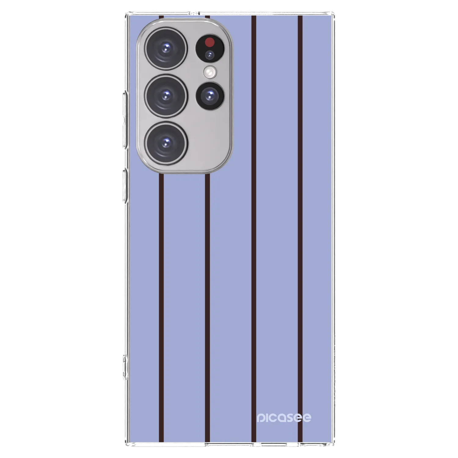 Picasee silikonowe przeźroczyste etui na Samsung Galaxy S23 Ultra 5G - Poolside member