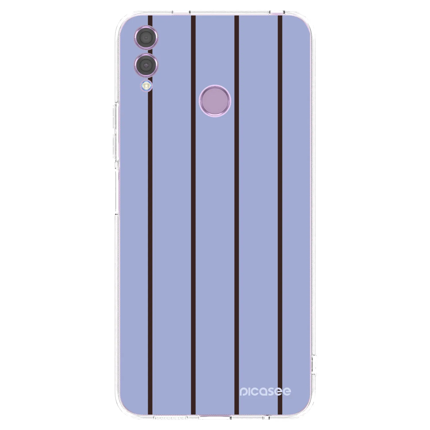 Picasee silikonowe przeźroczyste etui na Honor 8X - Poolside member