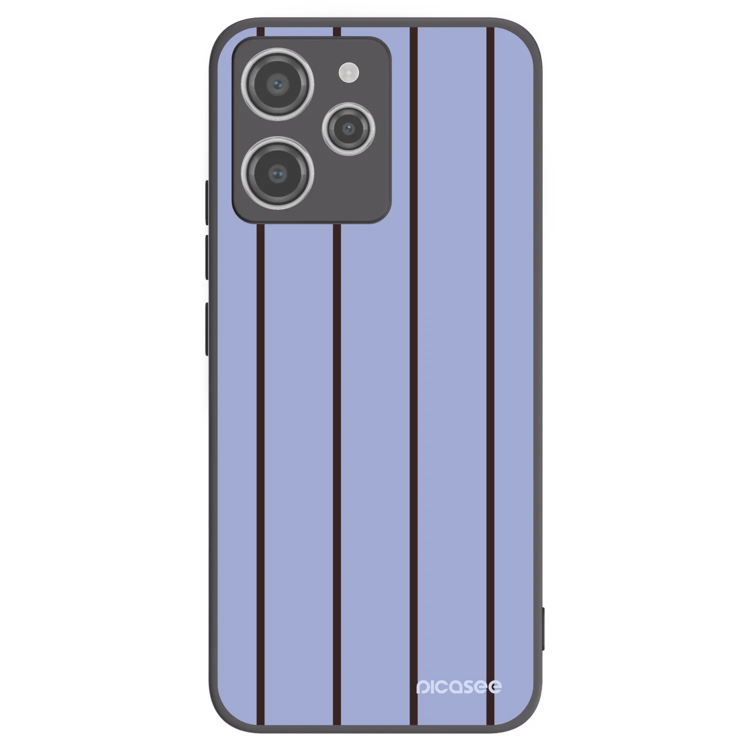 Picasee silikonowe czarne etui na Xiaomi Redmi 12 4G - Poolside member