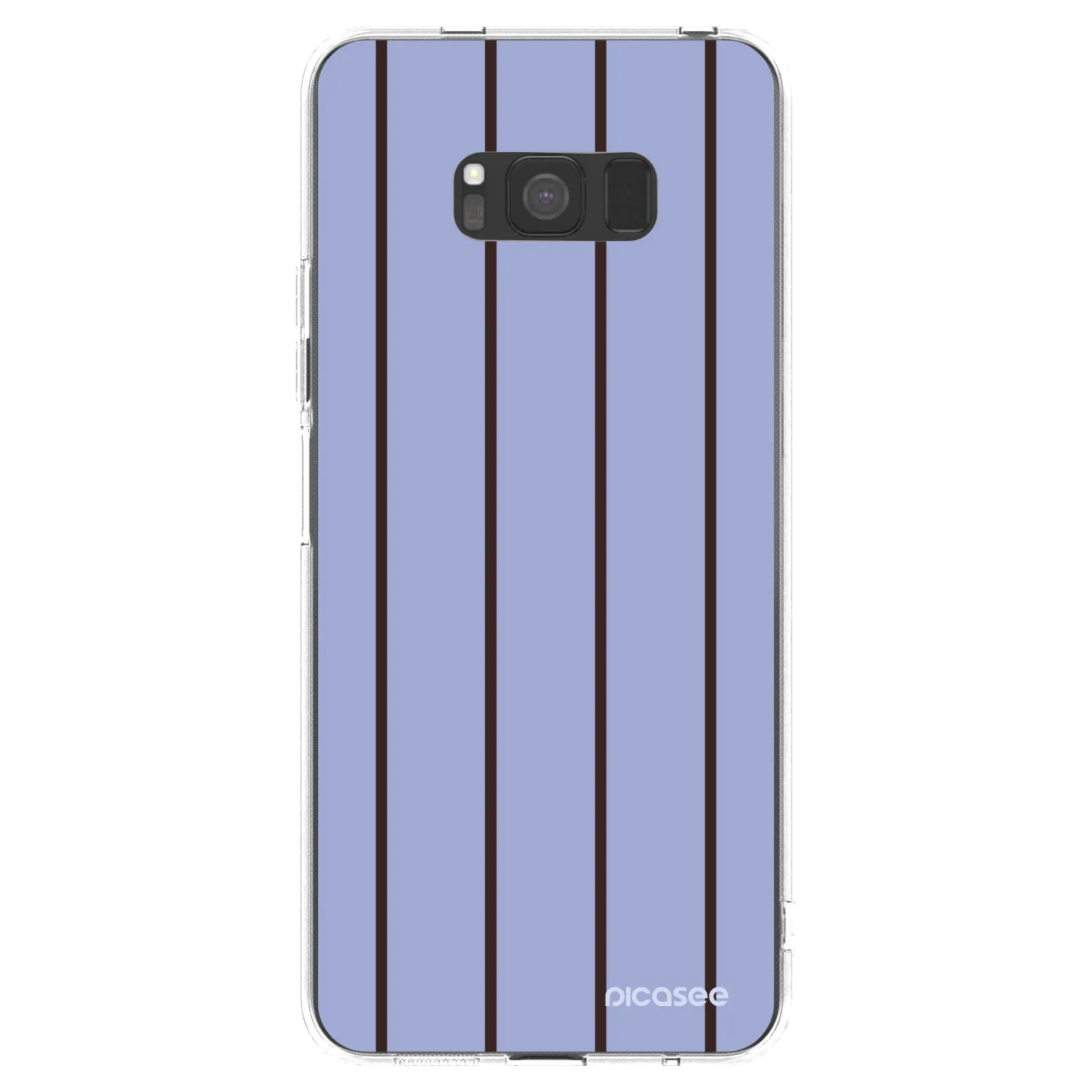 Picasee silikonowe przeźroczyste etui na Samsung Galaxy S8 G950F - Poolside member