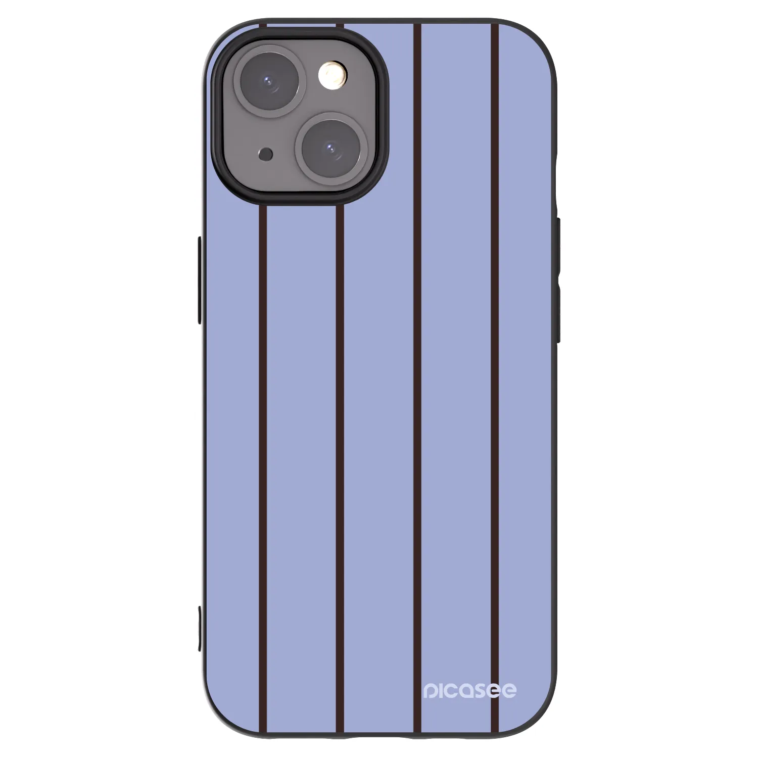 Picasee silikonowe czarne etui na Apple iPhone 15 - Poolside member