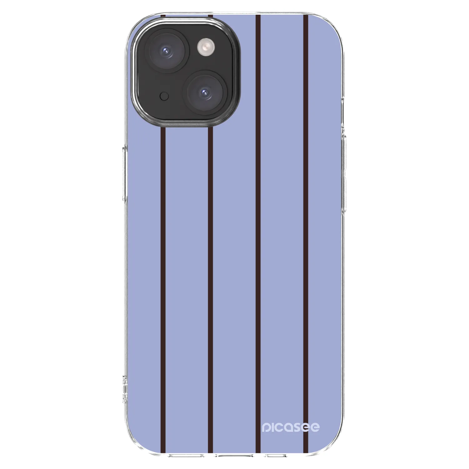 Picasee silikonowe przeźroczyste etui na Apple iPhone 15 - Poolside member