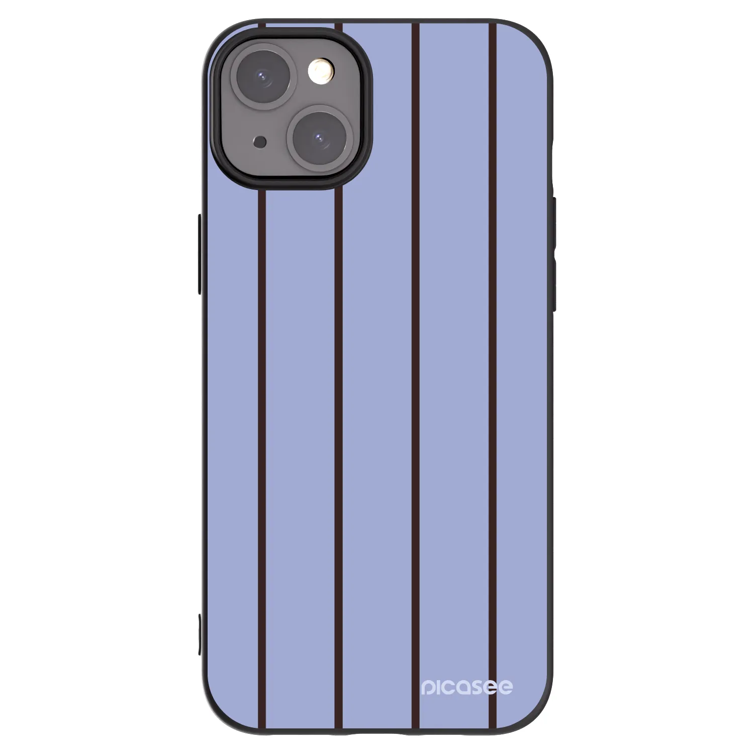 Picasee silikonowe czarne etui na Apple iPhone 15 Plus - Poolside member