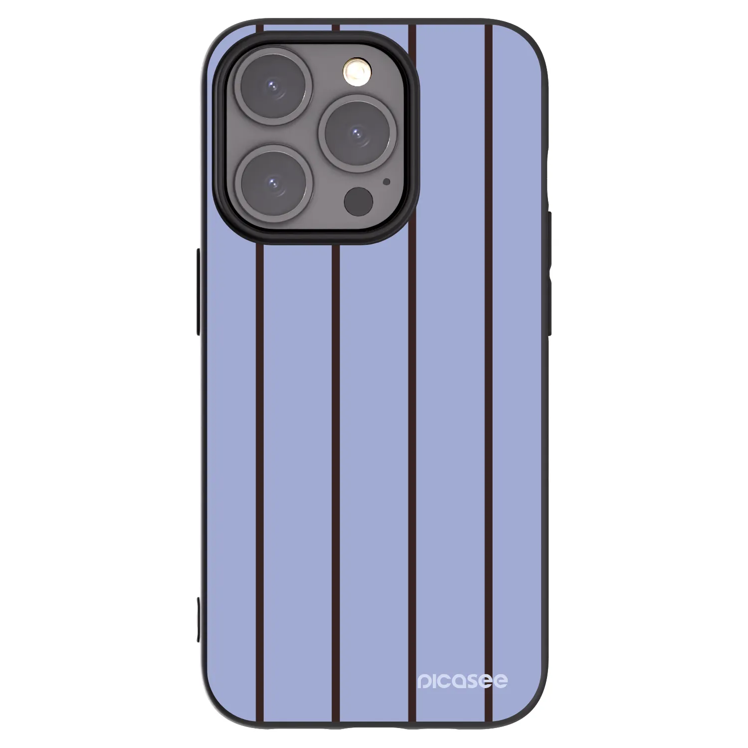 Picasee silikonowe czarne etui na Apple iPhone 15 Pro - Poolside member