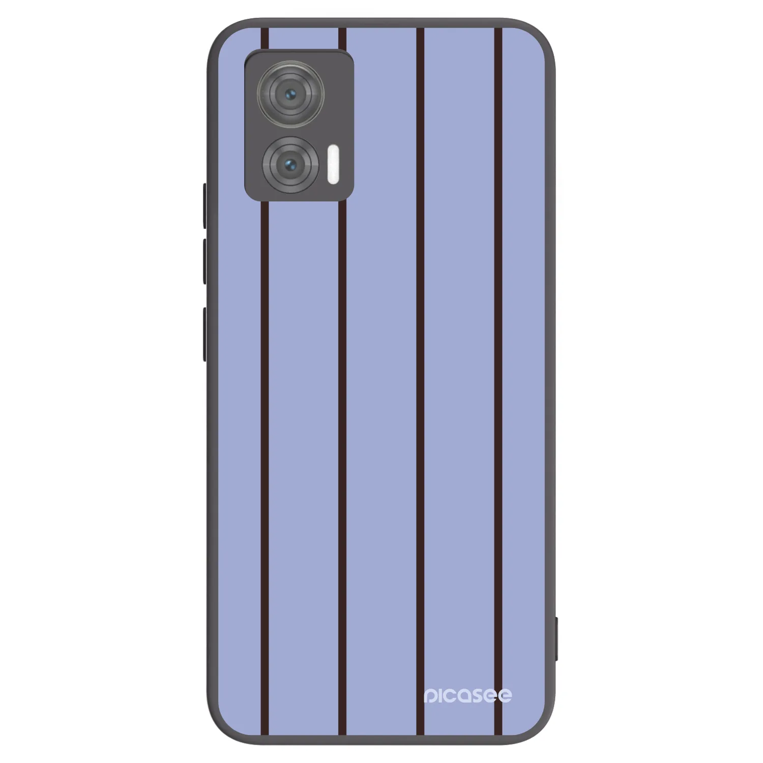 Picasee silikonowe czarne etui na Motorola Edge 30 Neo - Poolside member