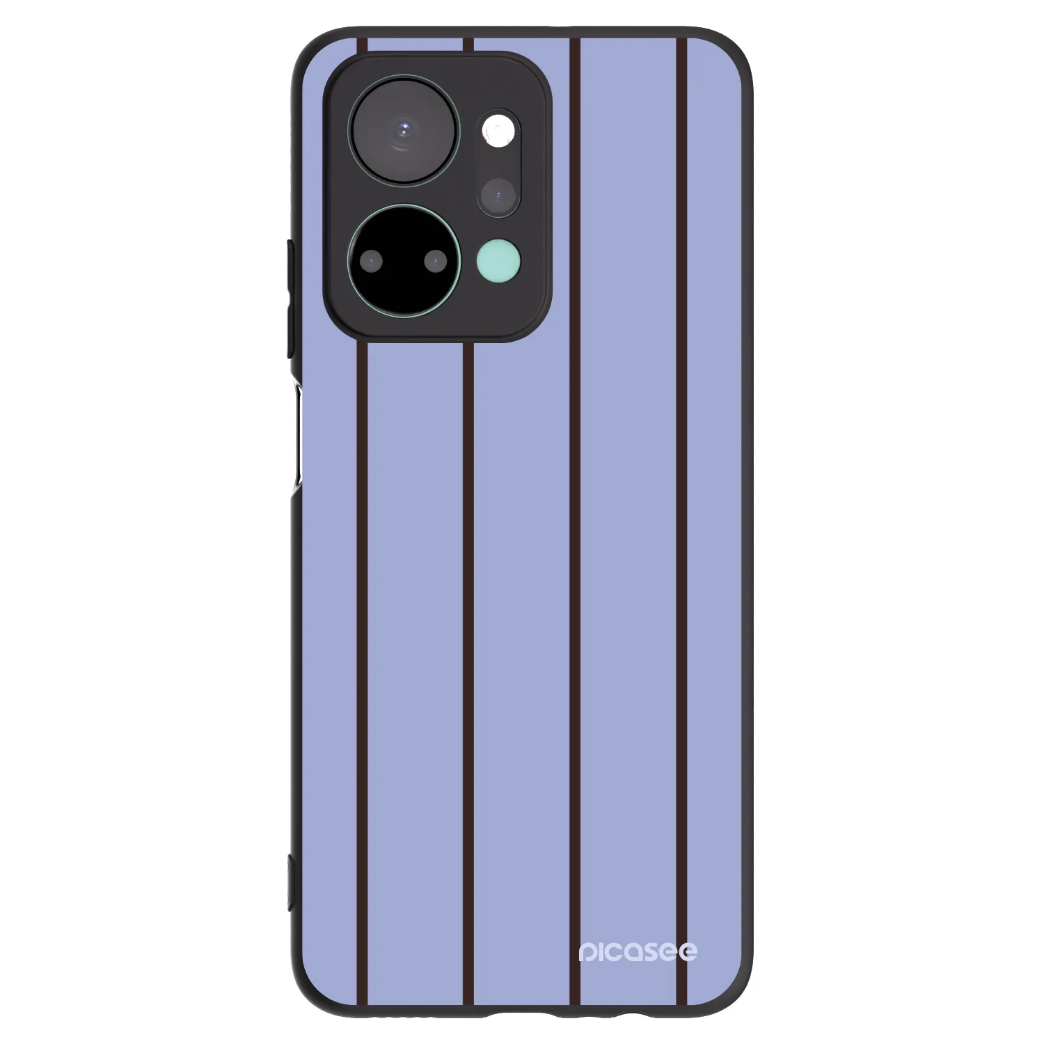 Picasee silikonowe czarne etui na Honor X7a - Poolside member