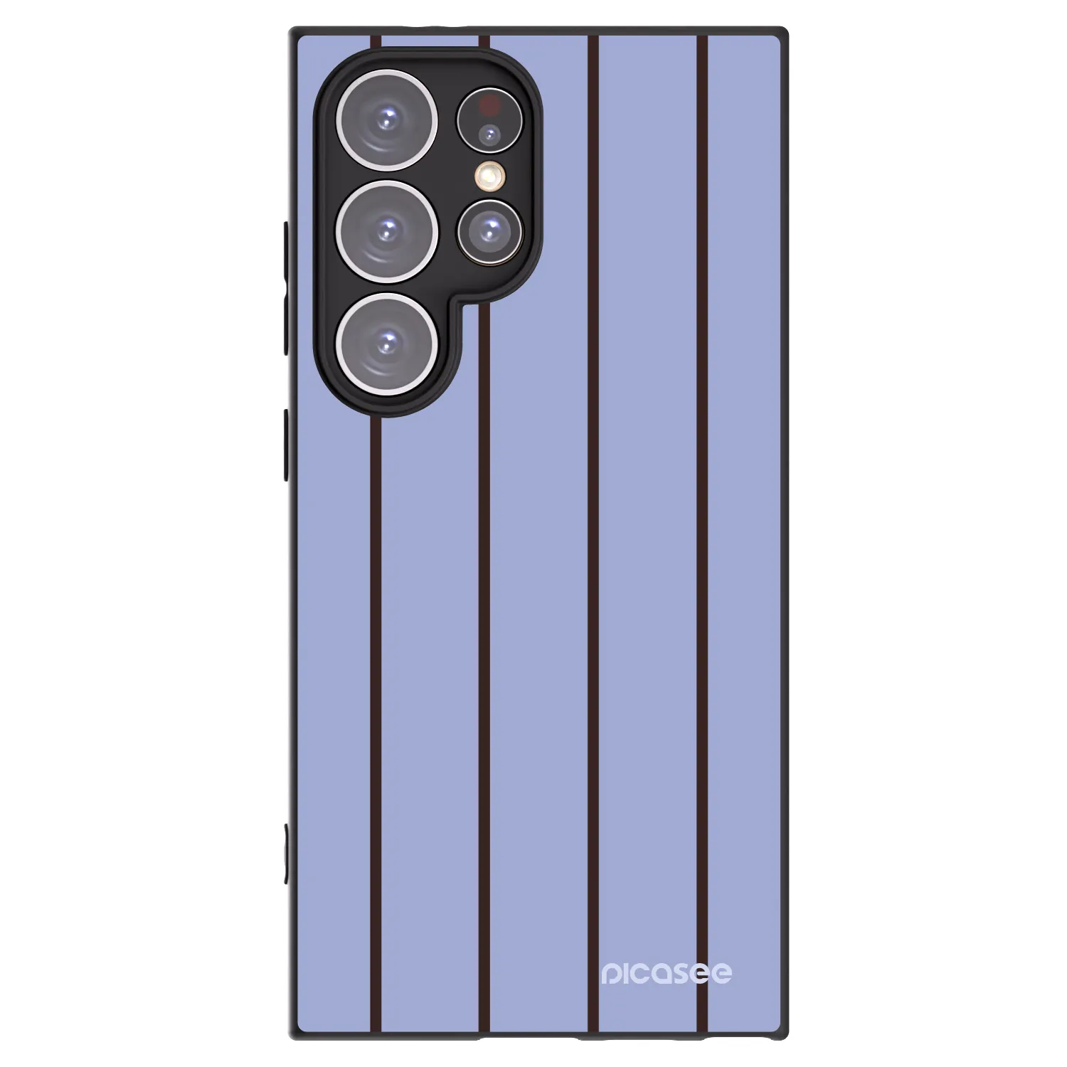 Picasee silikonowe czarne etui na Samsung Galaxy S24 Ultra S928B 5G - Poolside member