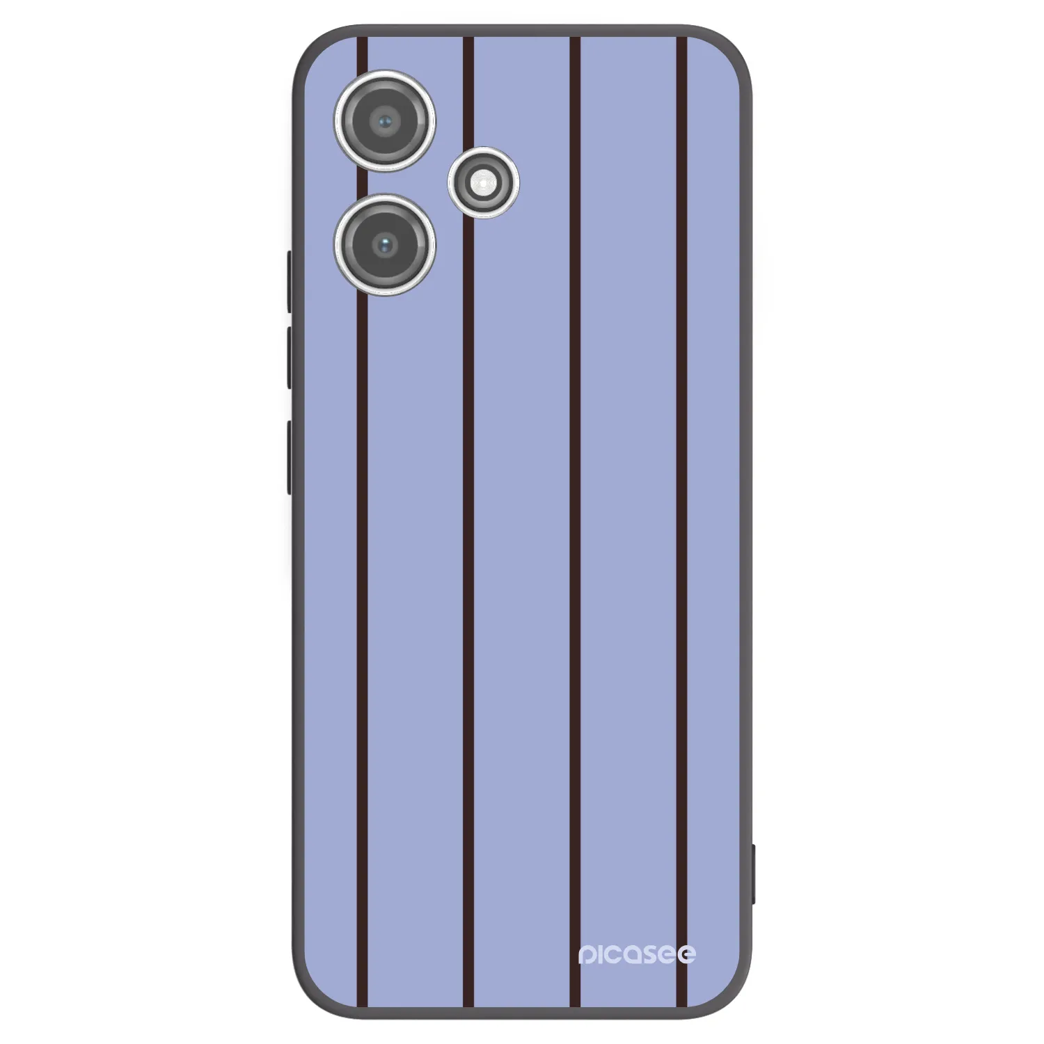 Picasee silikonowe czarne etui na Xiaomi Redmi 12 5G - Poolside member