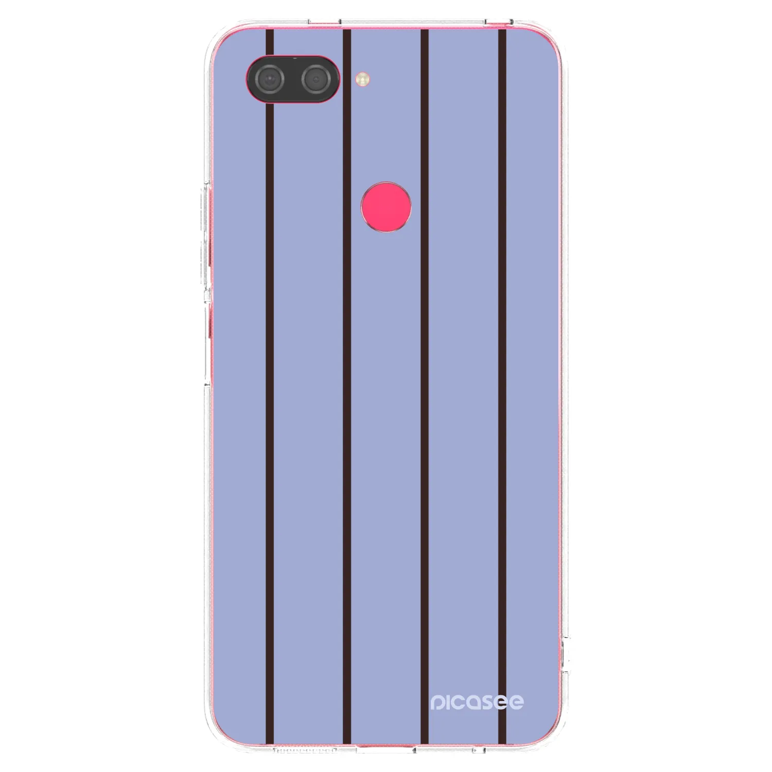 Picasee silikonowe przeźroczyste etui na Xiaomi Mi 8 Lite - Poolside member
