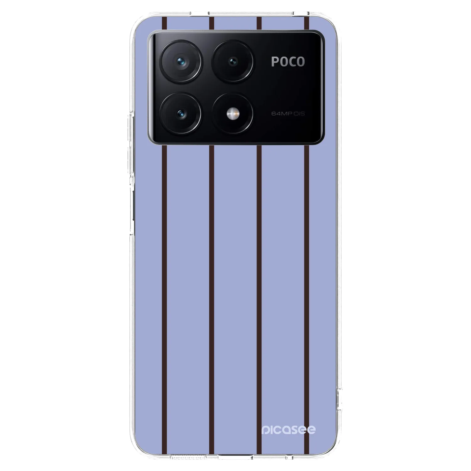 Picasee silikonowe przeźroczyste etui na Xiaomi Poco X6 Pro - Poolside member