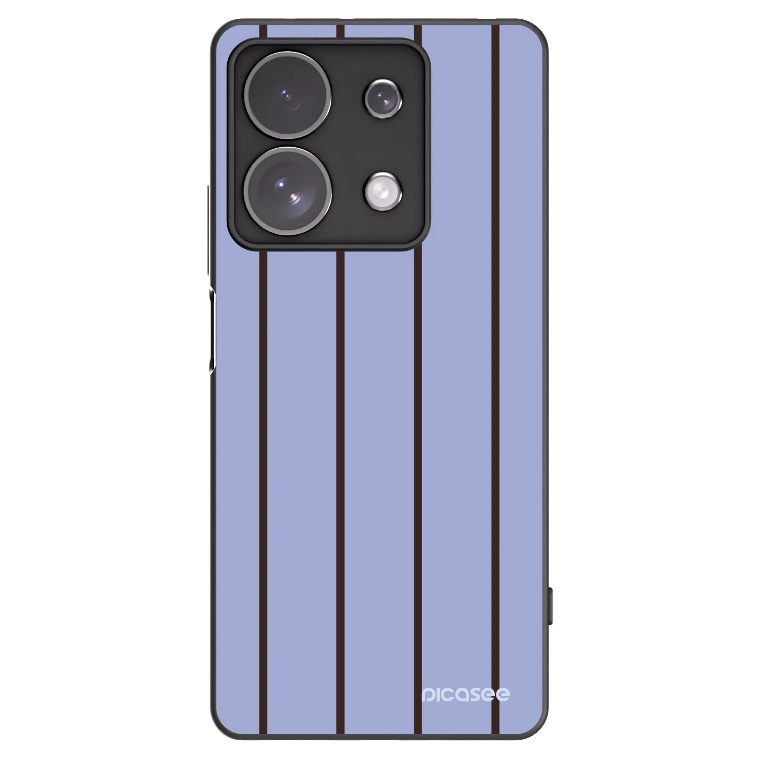 Picasee silikonowe czarne etui na Xiaomi Redmi Note 13 Pro 4G - Poolside member