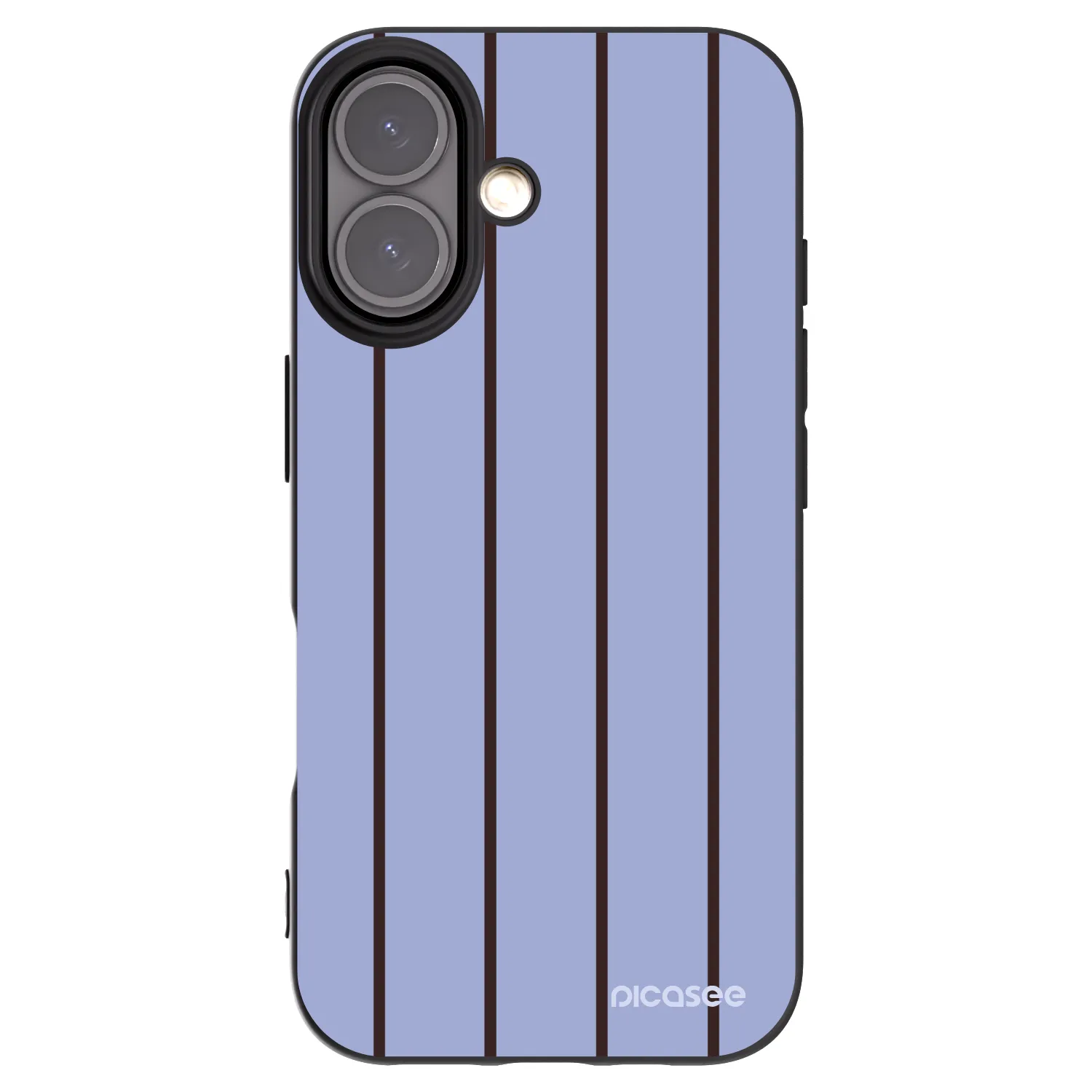 Picasee silikonowe czarne etui na Apple iPhone 16 - Poolside member