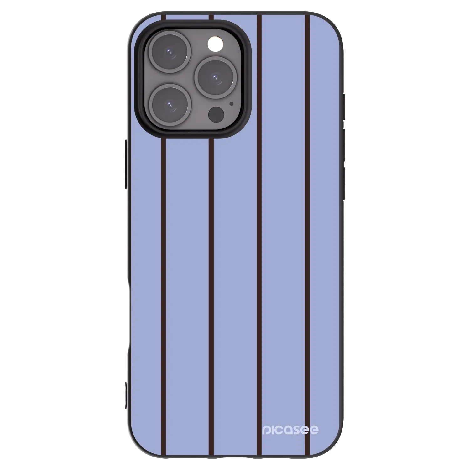 Picasee silikonowe czarne etui na Apple iPhone 16 Pro Max - Poolside member
