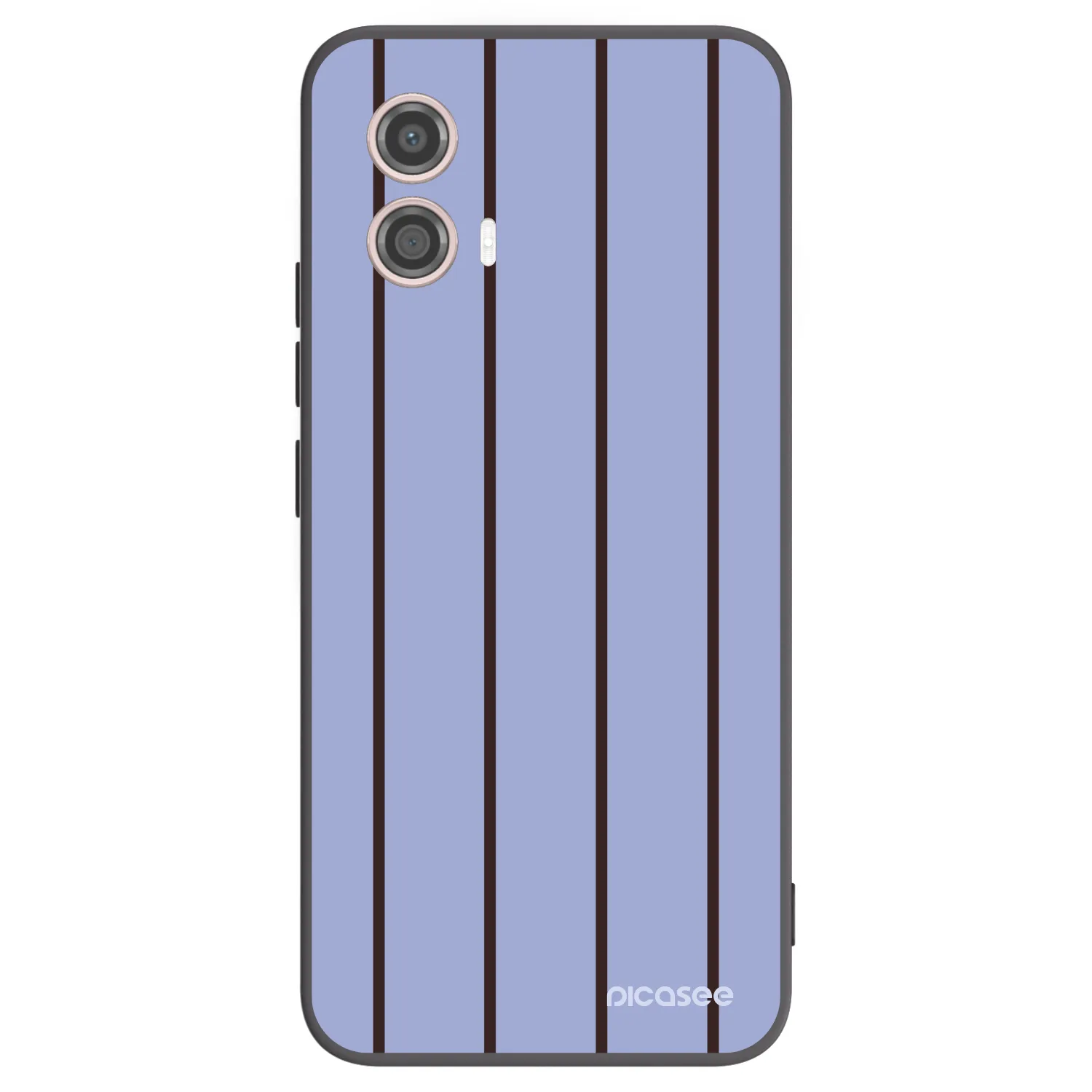 Picasee silikonowe czarne etui na Motorola Moto G53 5G - Poolside member