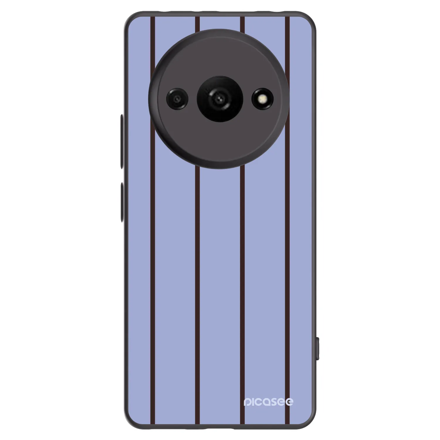 Picasee silikonowe czarne etui na Xiaomi Redmi A3 - Poolside member