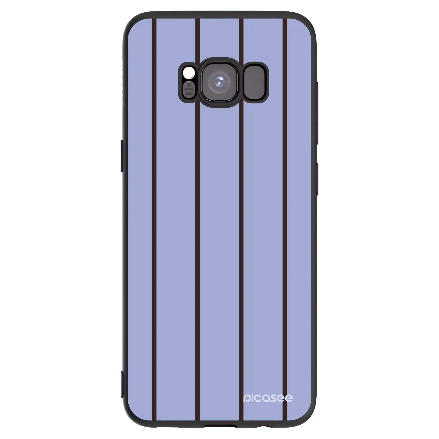 Picasee silikonowe czarne etui na Samsung Galaxy S8 G950F - Poolside member