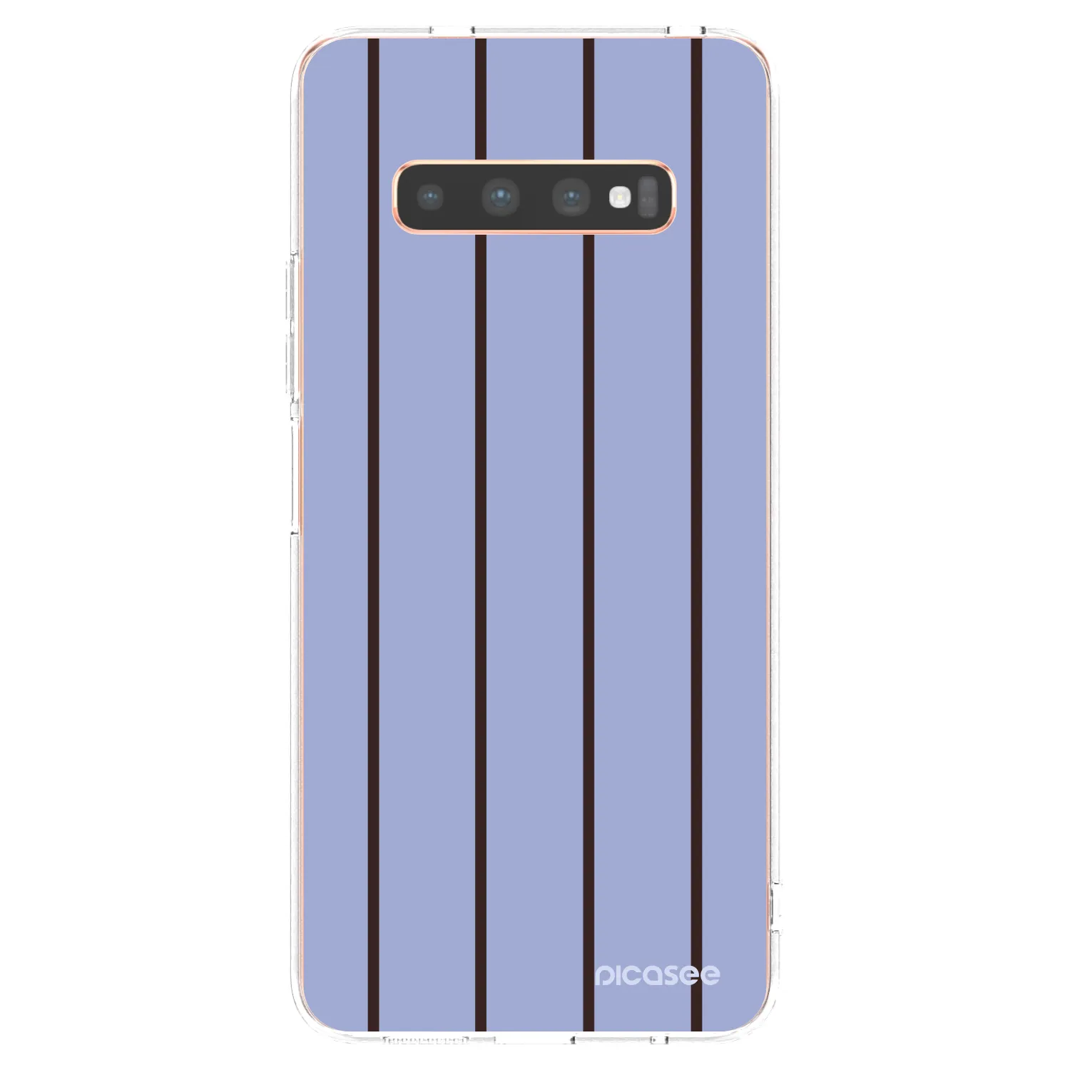 Picasee silikonowe przeźroczyste etui na Samsung Galaxy S10 Plus G975 - Poolside member