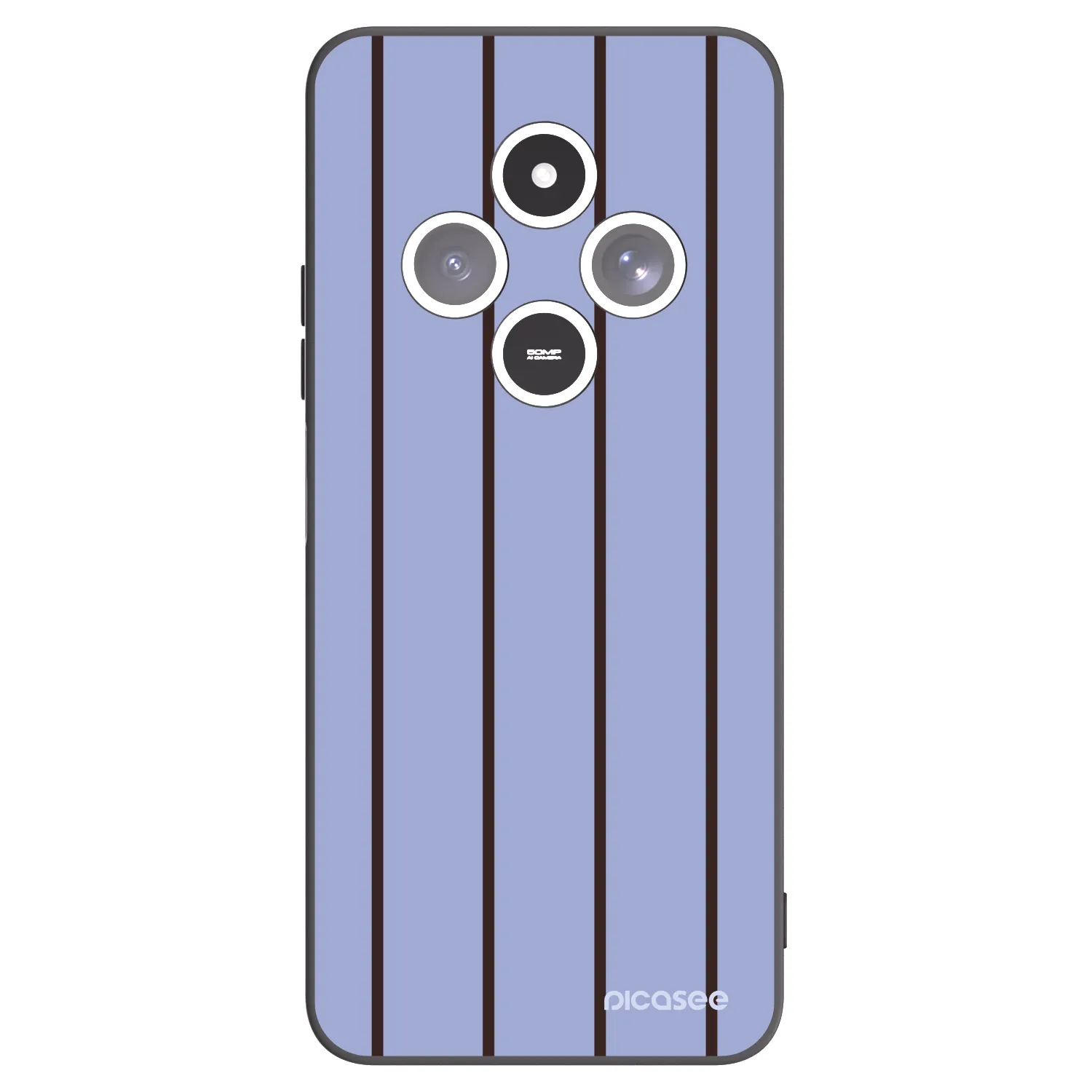 Picasee silikonowe czarne etui na Xiaomi Redmi 14C - Poolside member