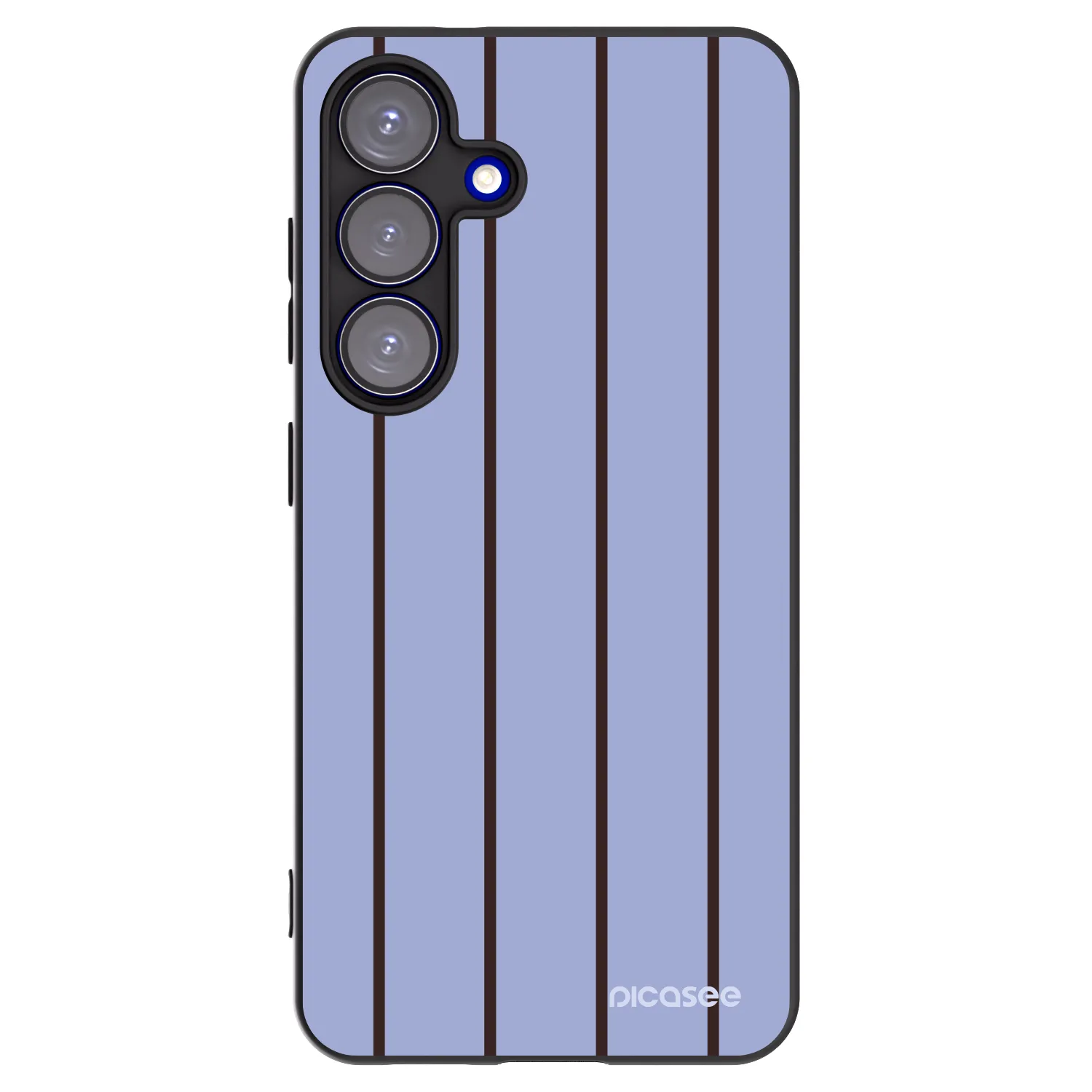 Picasee silikonowe czarne etui na Samsung Galaxy S25 5G - Poolside member