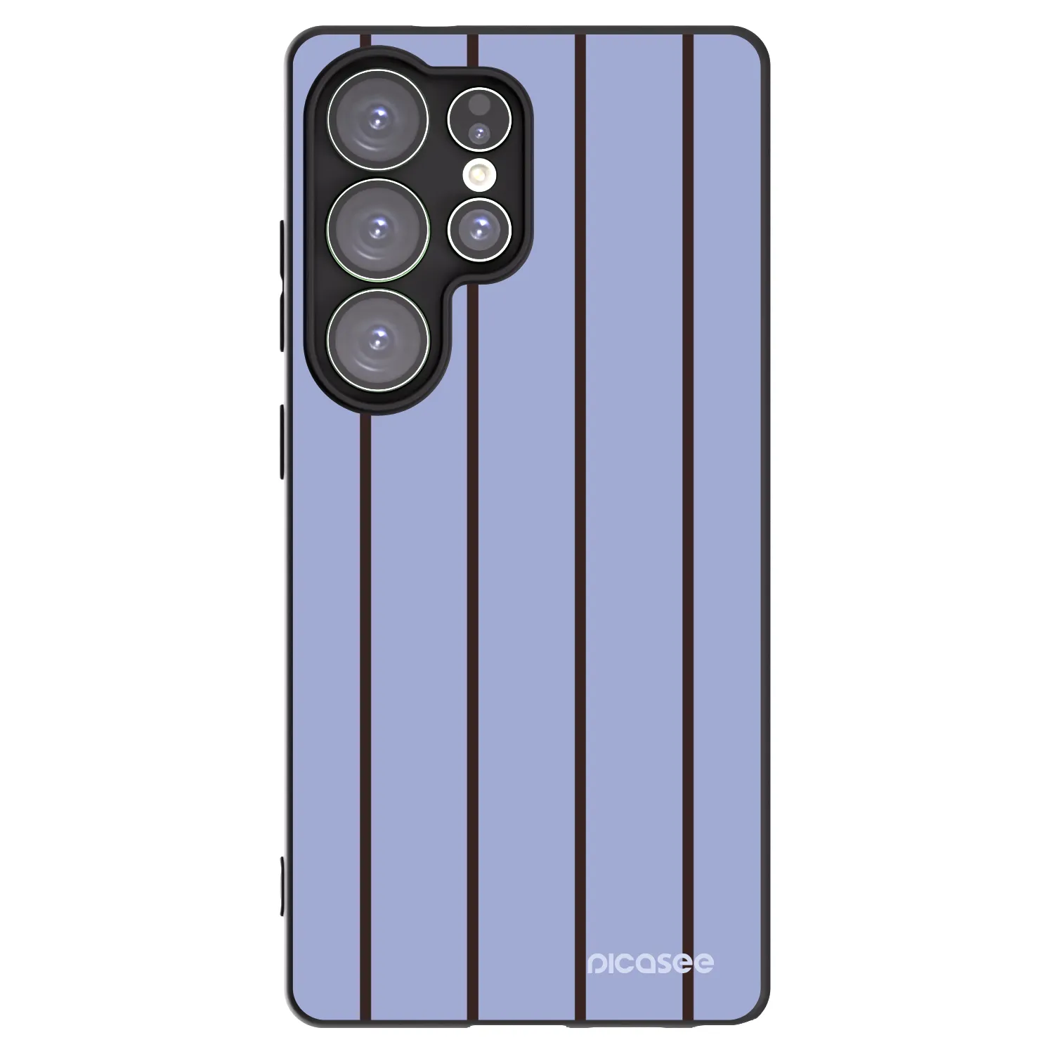 Picasee silikonowe czarne etui na Samsung Galaxy S25 Ultra 5G - Poolside member