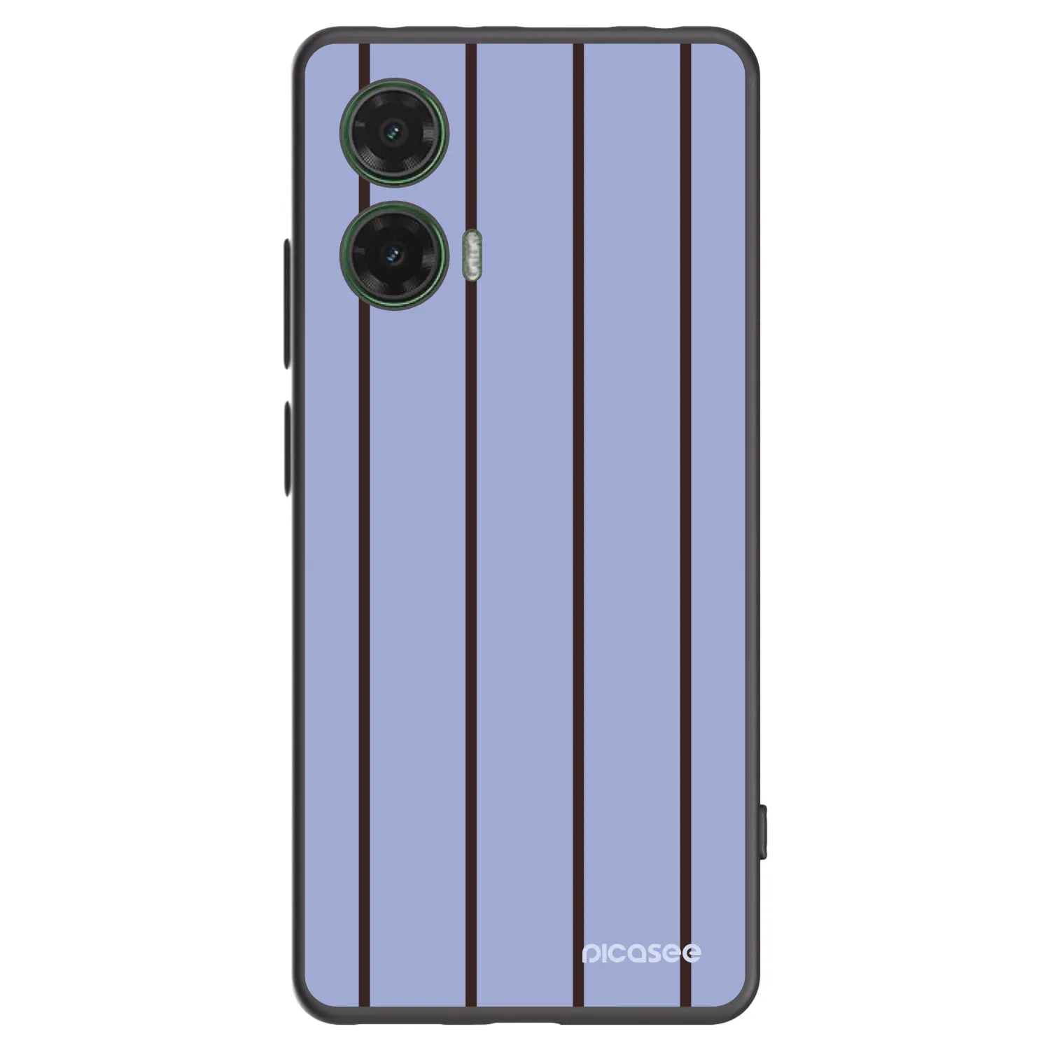 Picasee silikonowe czarne etui na Motorola Moto G35 5G - Poolside member