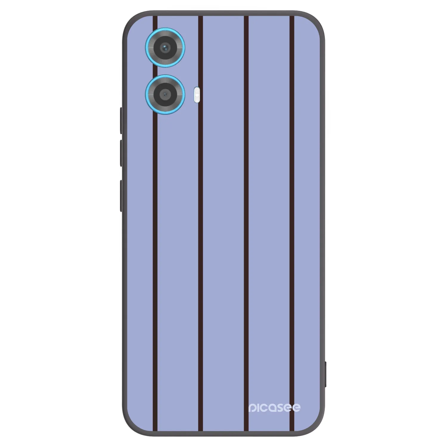 Picasee silikonowe czarne etui na Motorola Moto G34 5G - Poolside member