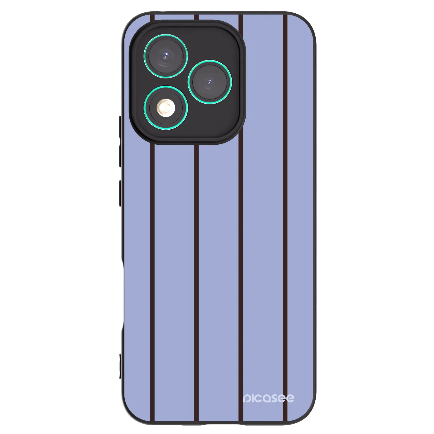 Picasee silikonowe czarne etui na Honor 400 Lite 5G - Poolside member