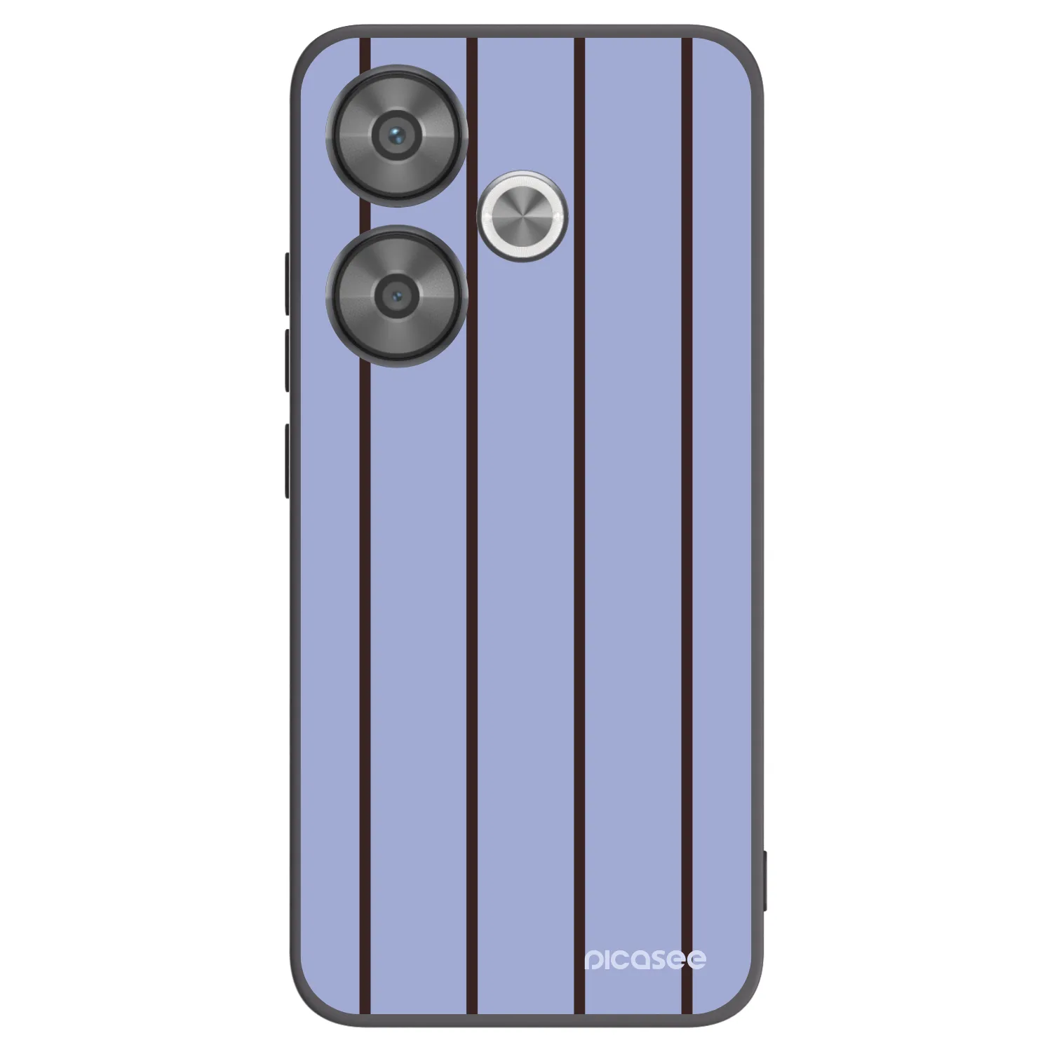 Picasee silikonowe czarne etui na Xiaomi Poco F6 - Poolside member