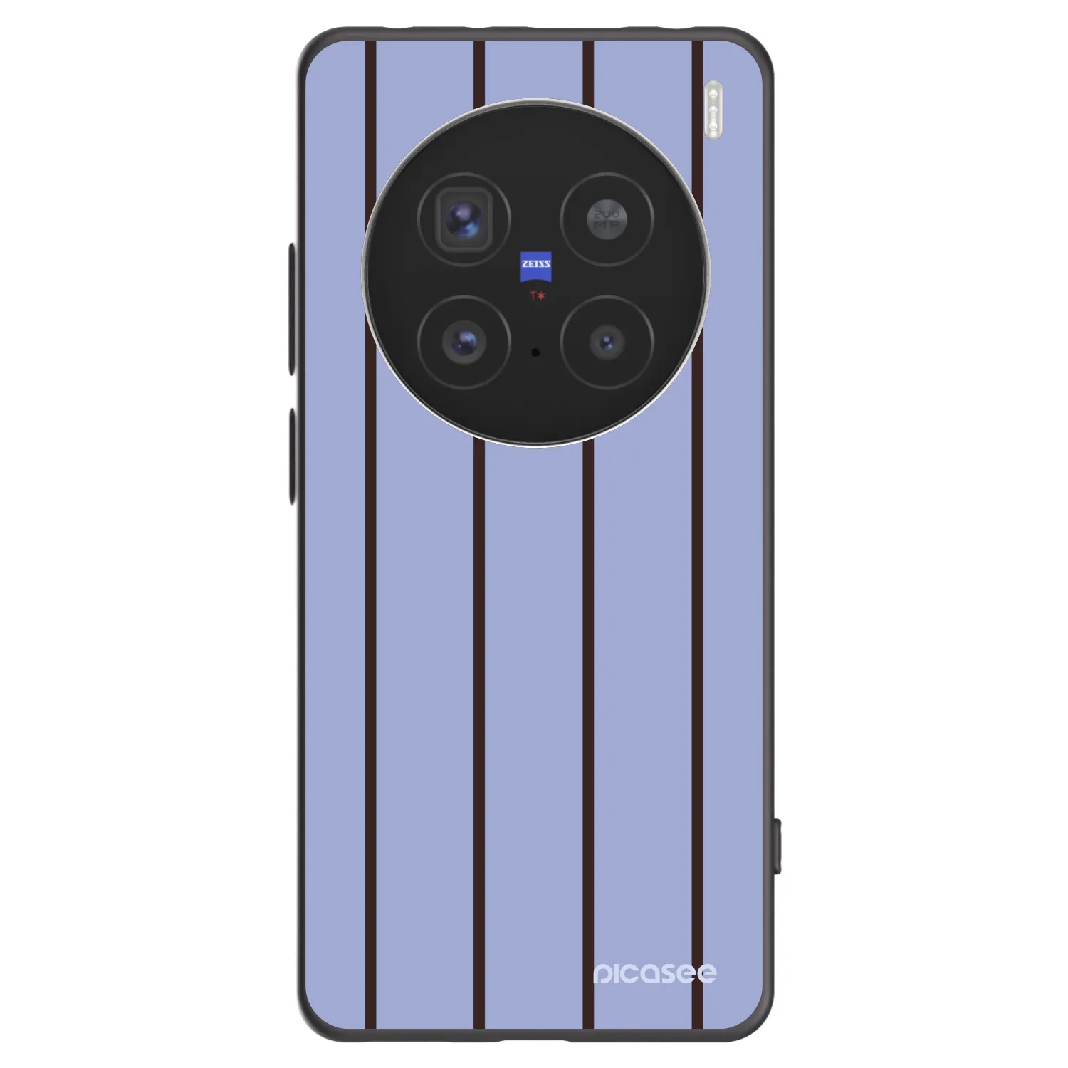 Picasee silikonowe czarne etui na Vivo X200 Pro - Poolside member