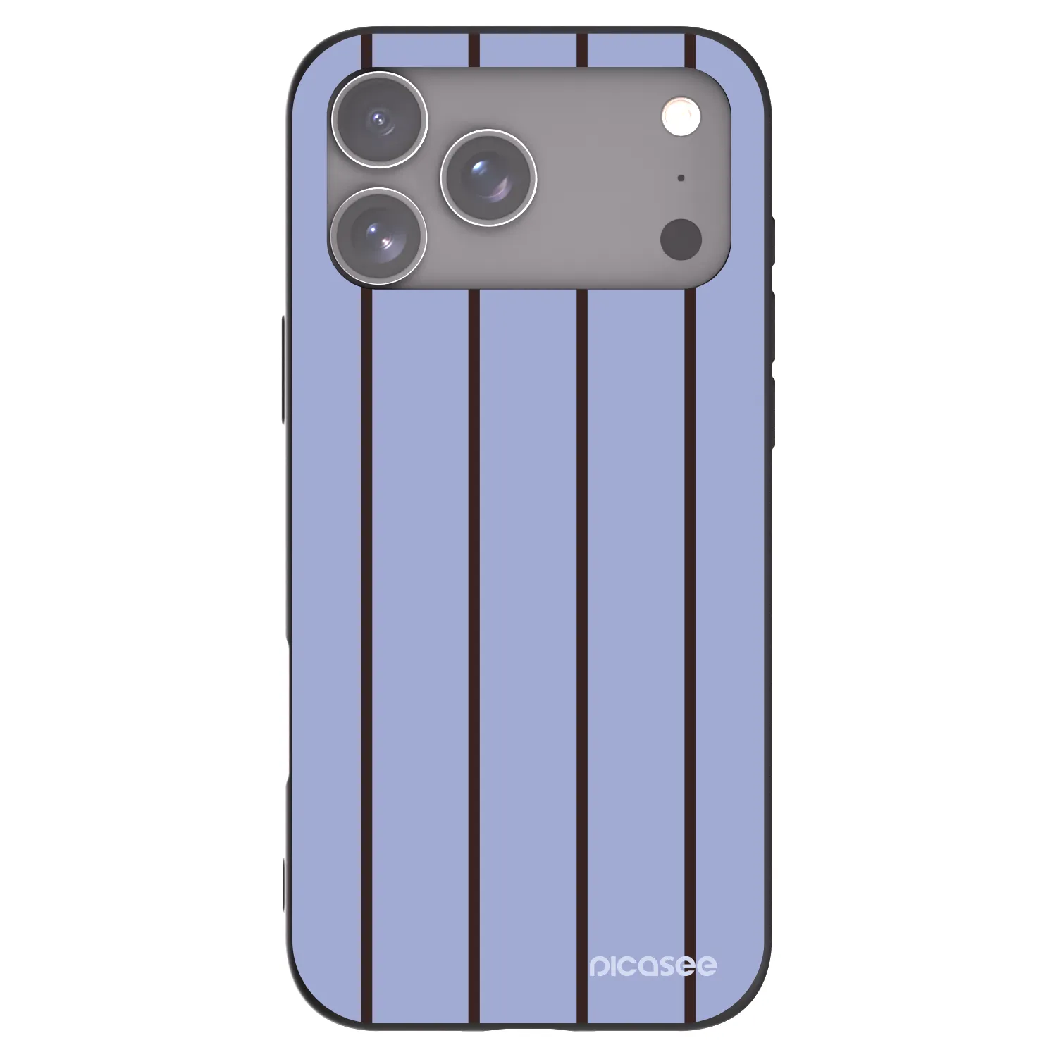 Picasee silikonowe czarne etui na Apple iPhone 17 Pro Max - Poolside member