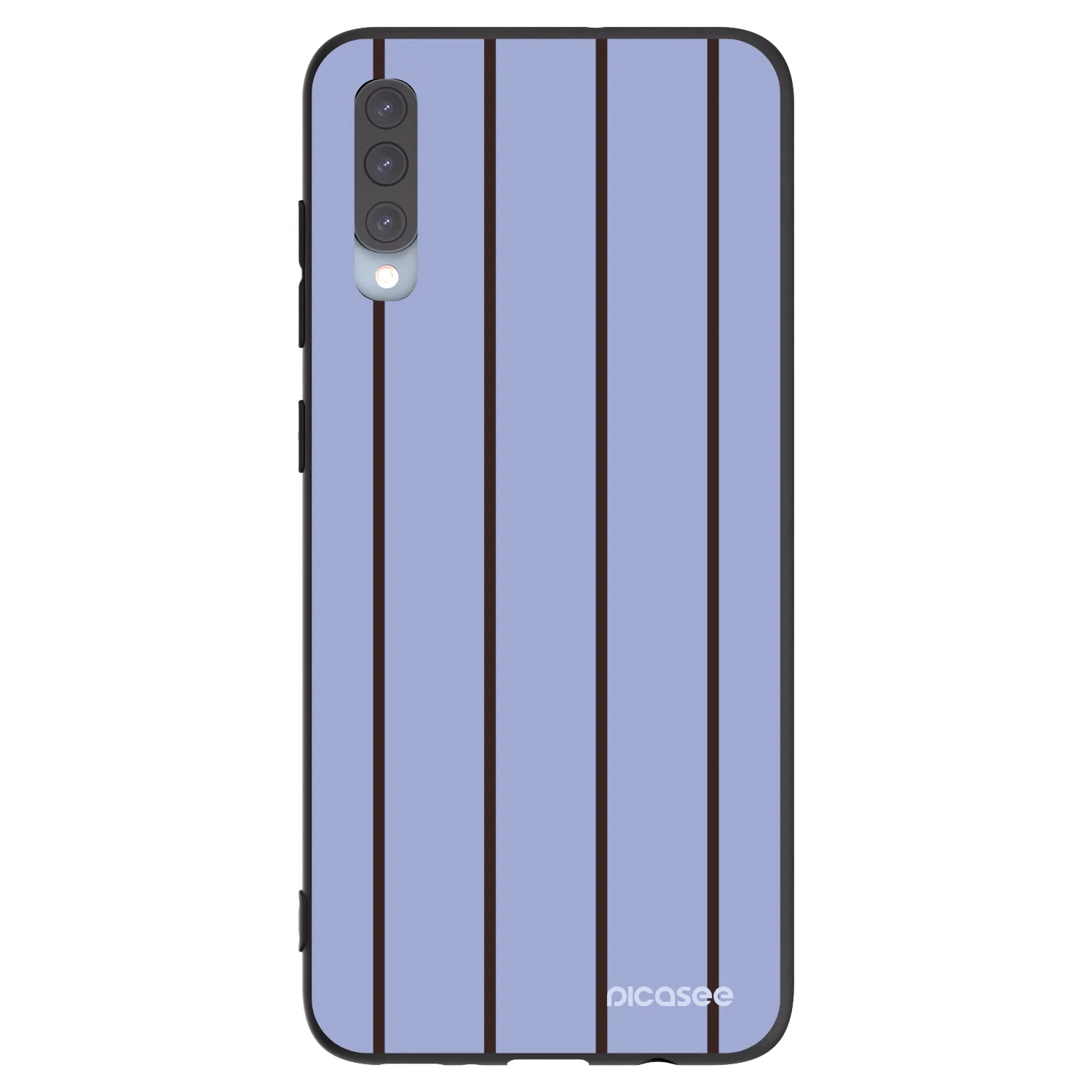 Picasee silikonowe czarne etui na Samsung Galaxy A70 A705F - Poolside member