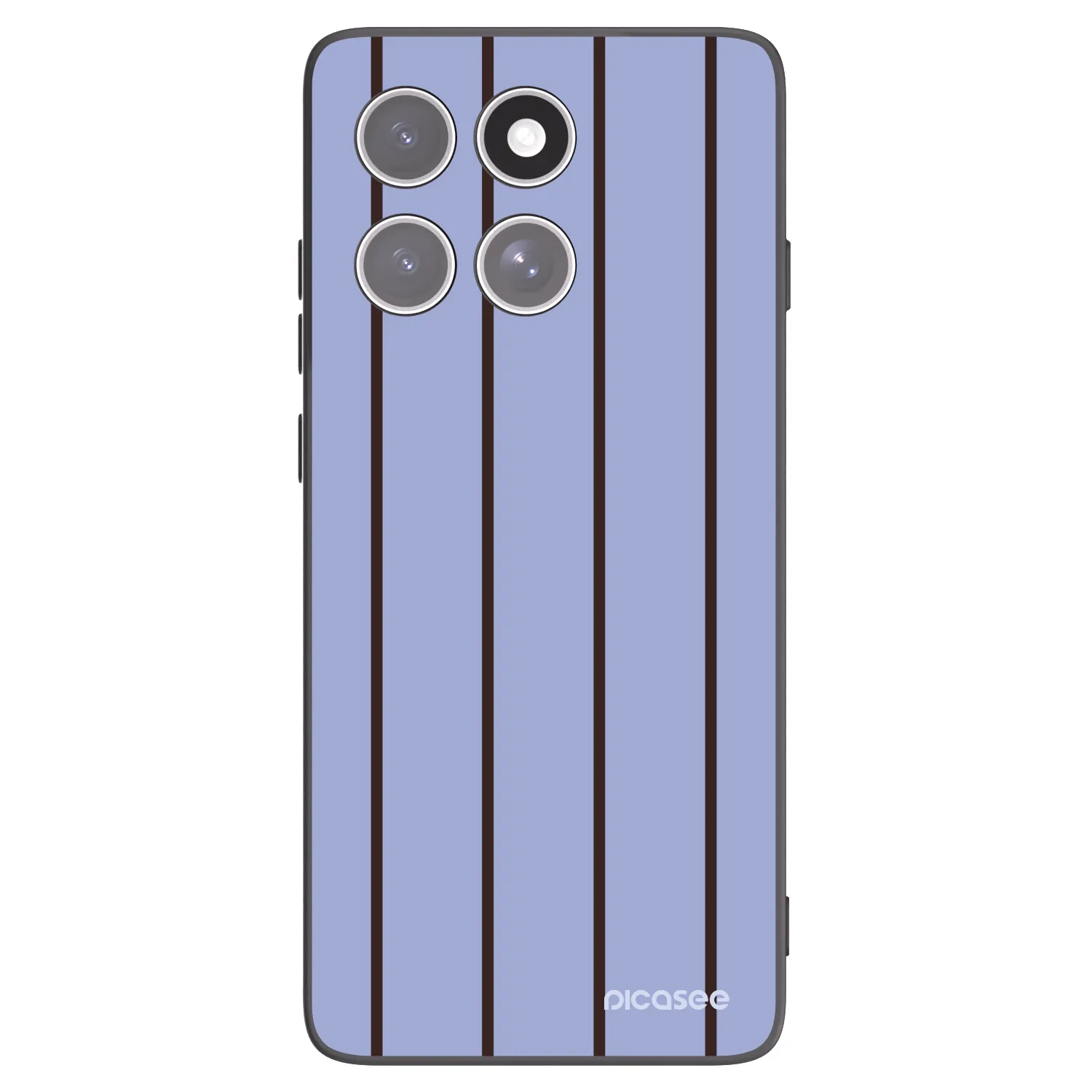 Picasee silikonowe czarne etui na Motorola Edge 60 Pro - Poolside member