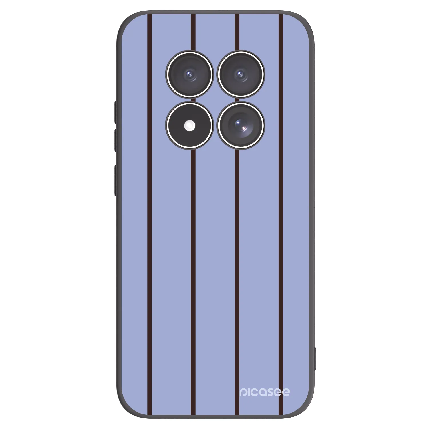 Picasee silikonowe czarne etui na Xiaomi Redmi Note 15 Pro 4G - Poolside member