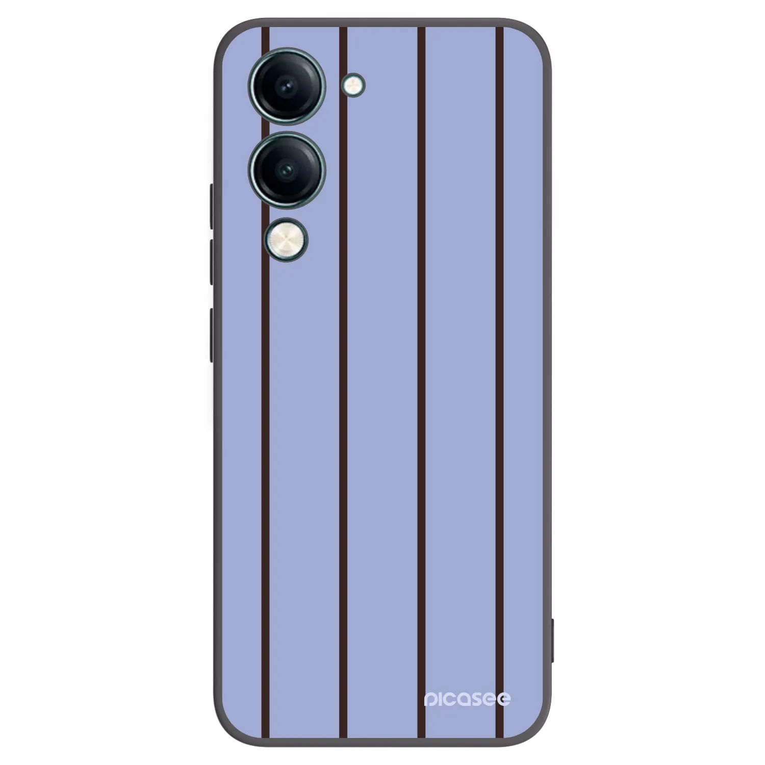 Picasee silikonowe czarne etui na Vivo Y29s 5G - Poolside member