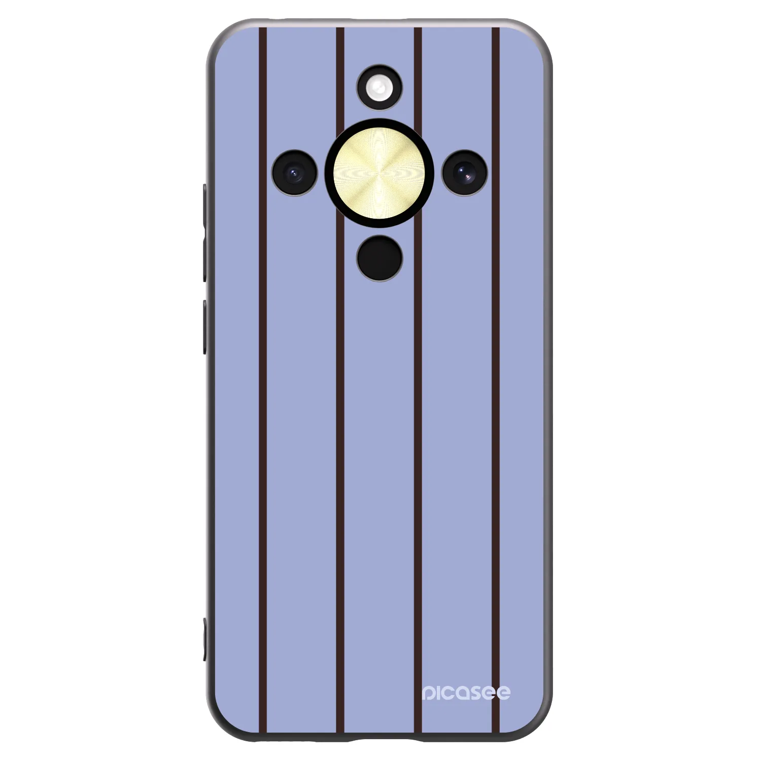Picasee silikonowe czarne etui na Honor Magic8 Lite 5G - Poolside member
