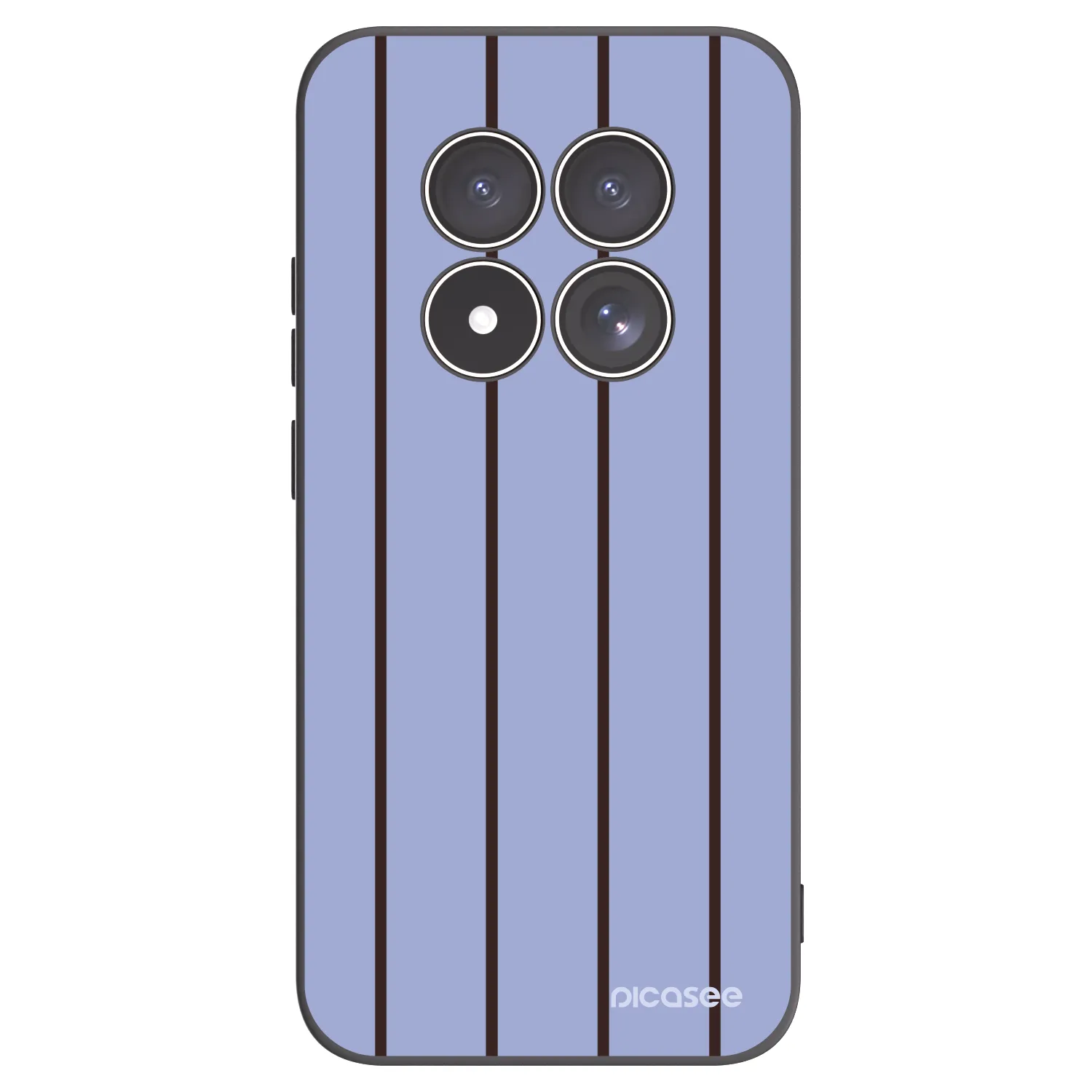 Picasee silikonowe czarne etui na Xiaomi Redmi Note 15 Pro 5G - Poolside member