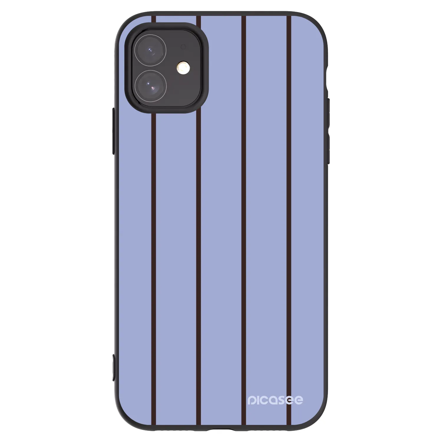 Picasee silikonowe czarne etui na Apple iPhone 11 - Poolside member