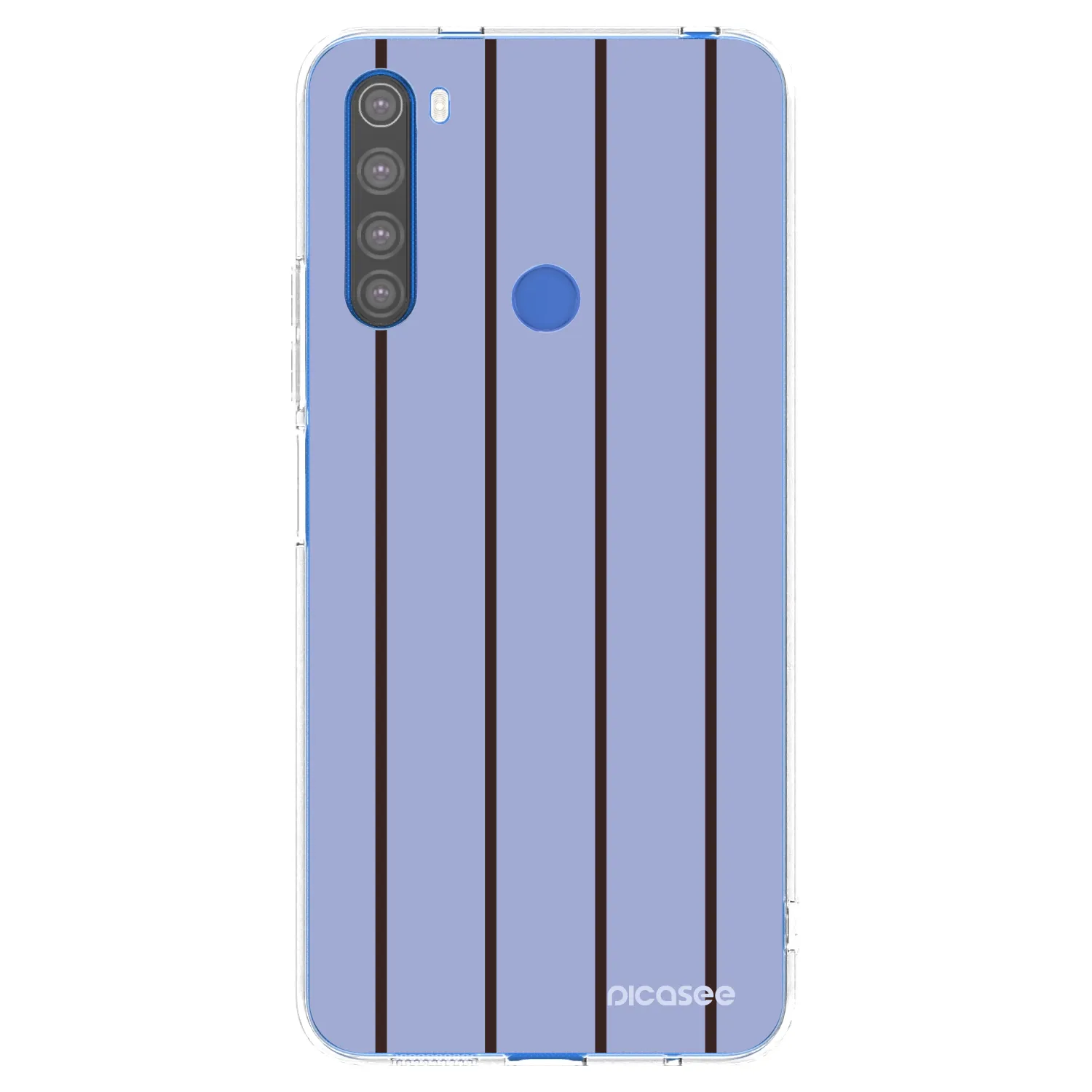 Picasee silikonowe przeźroczyste etui na Xiaomi Redmi Note 8T - Poolside member
