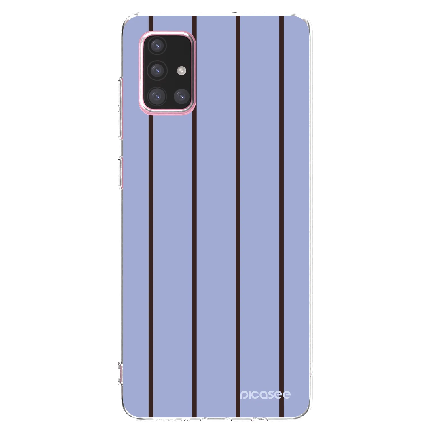 Picasee silikonowe przeźroczyste etui na Samsung Galaxy A71 A715F - Poolside member