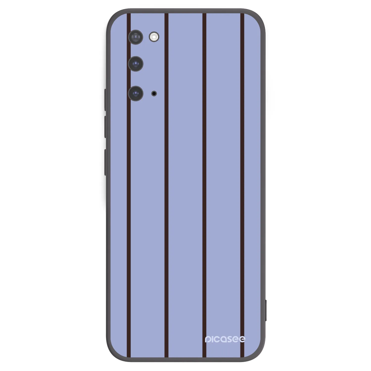 Picasee silikonowe czarne etui na Samsung Galaxy S20 G980F - Poolside member