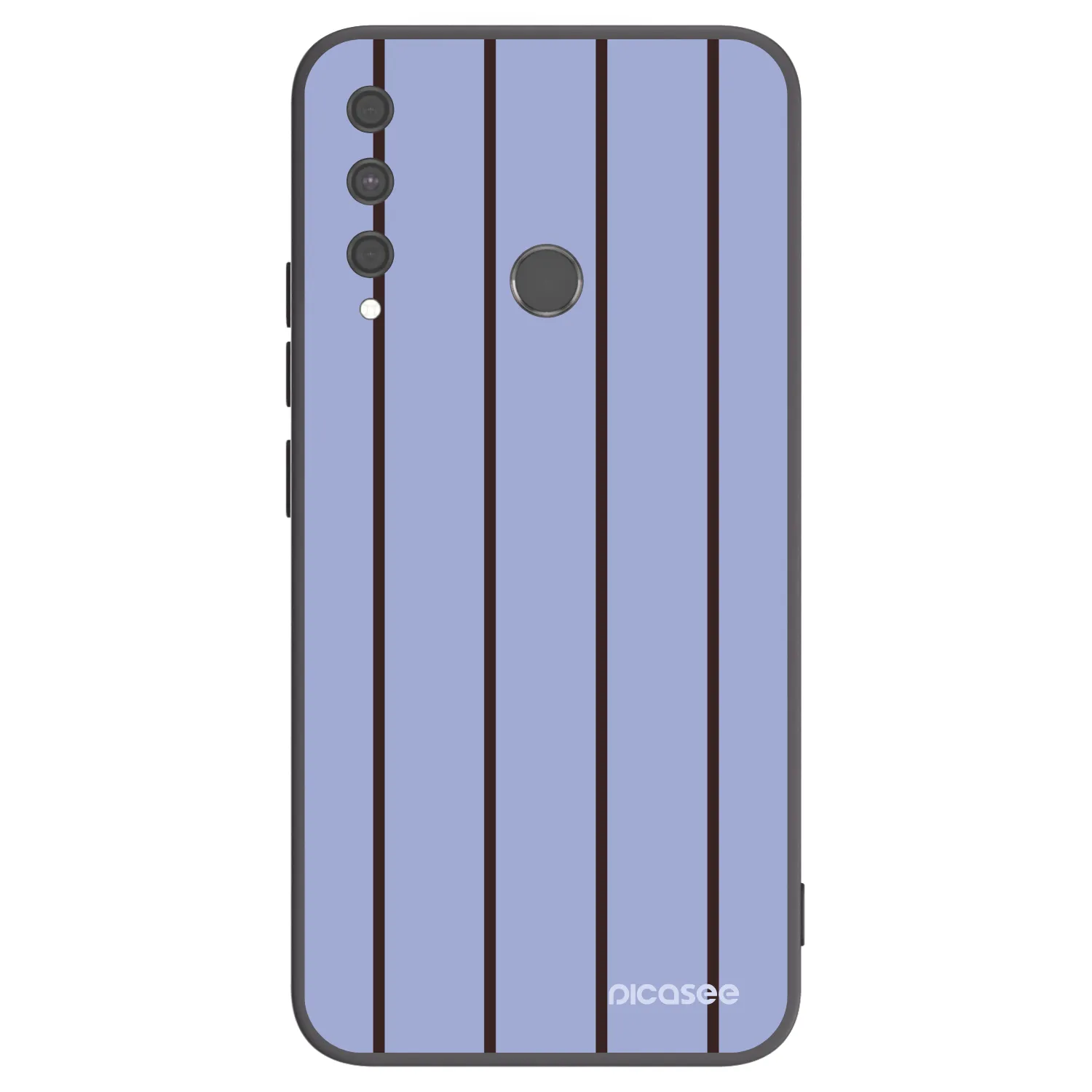 Picasee silikonowe czarne etui na Huawei P40 Lite E - Poolside member