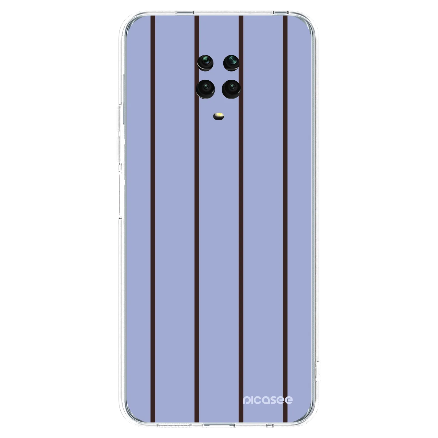 Picasee silikonowe przeźroczyste etui na Xiaomi Redmi Note 9 Pro - Poolside member