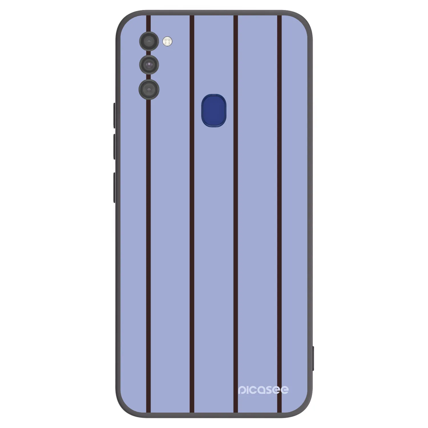 Picasee silikonowe czarne etui na Samsung Galaxy M21 M215F - Poolside member