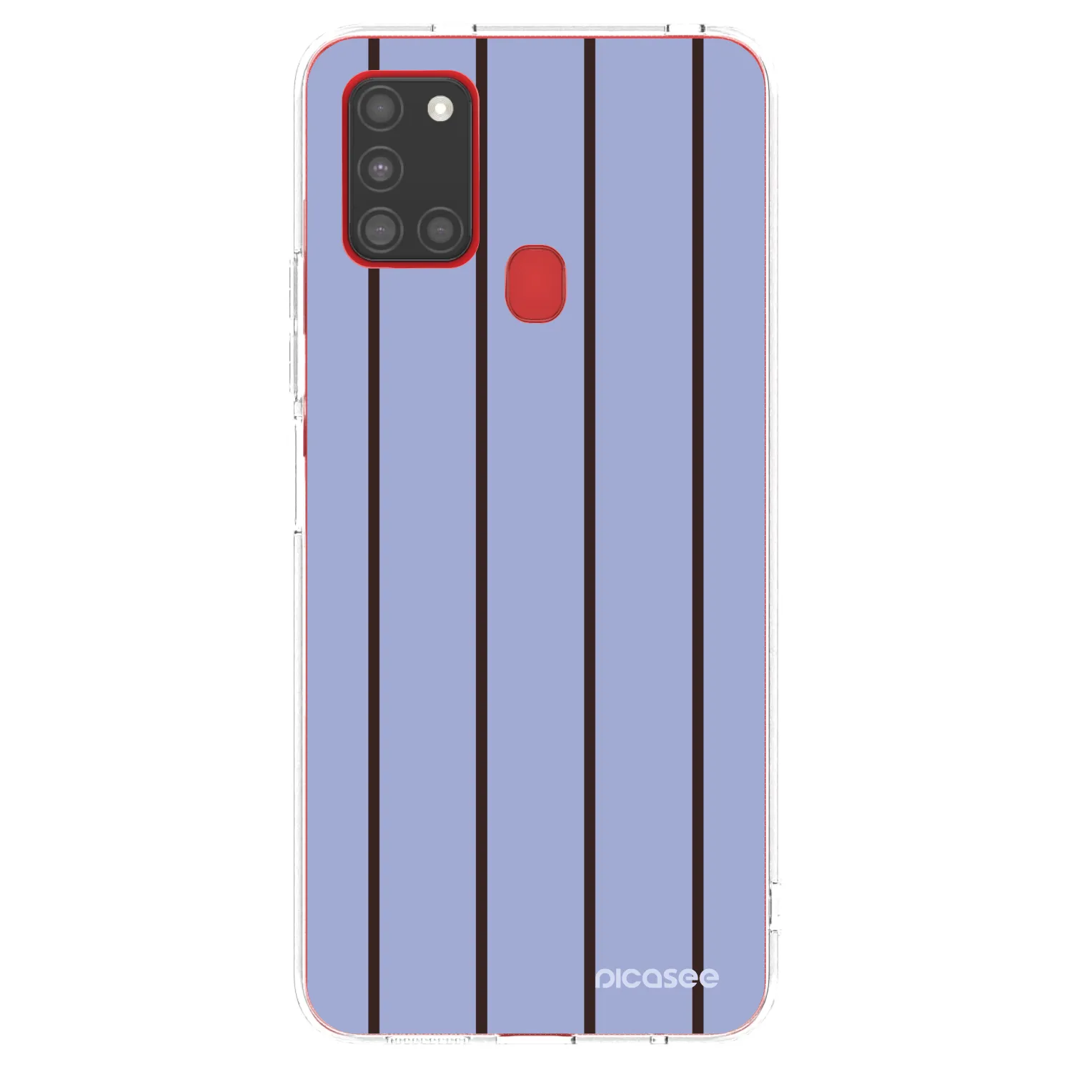 Picasee silikonowe przeźroczyste etui na Samsung Galaxy A21s - Poolside member