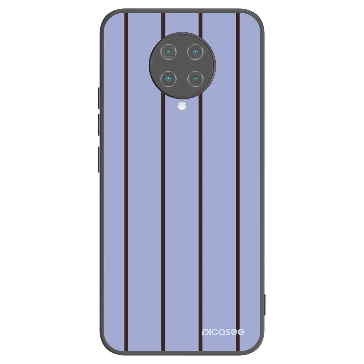 Picasee silikonowe czarne etui na Xiaomi Poco F2 Pro - Poolside member