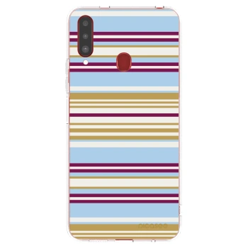Picasee silikonowe przeźroczyste etui na Samsung Galaxy A20s - Souvenir