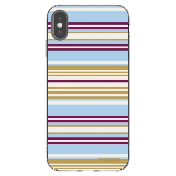 Picasee silikonowe przeźroczyste etui na Apple iPhone XS Max - Souvenir