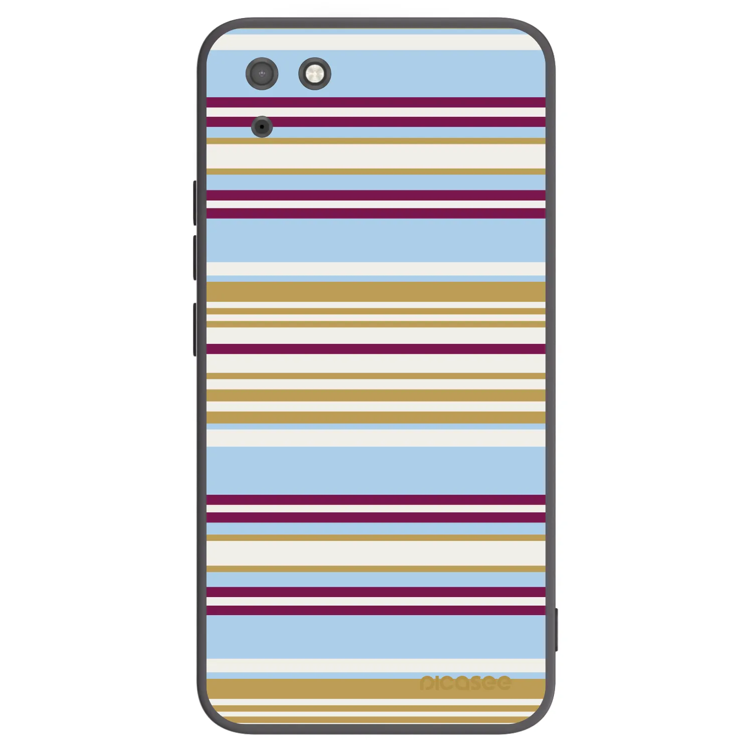 Picasee silikonowe czarne etui na Huawei Y5P - Souvenir
