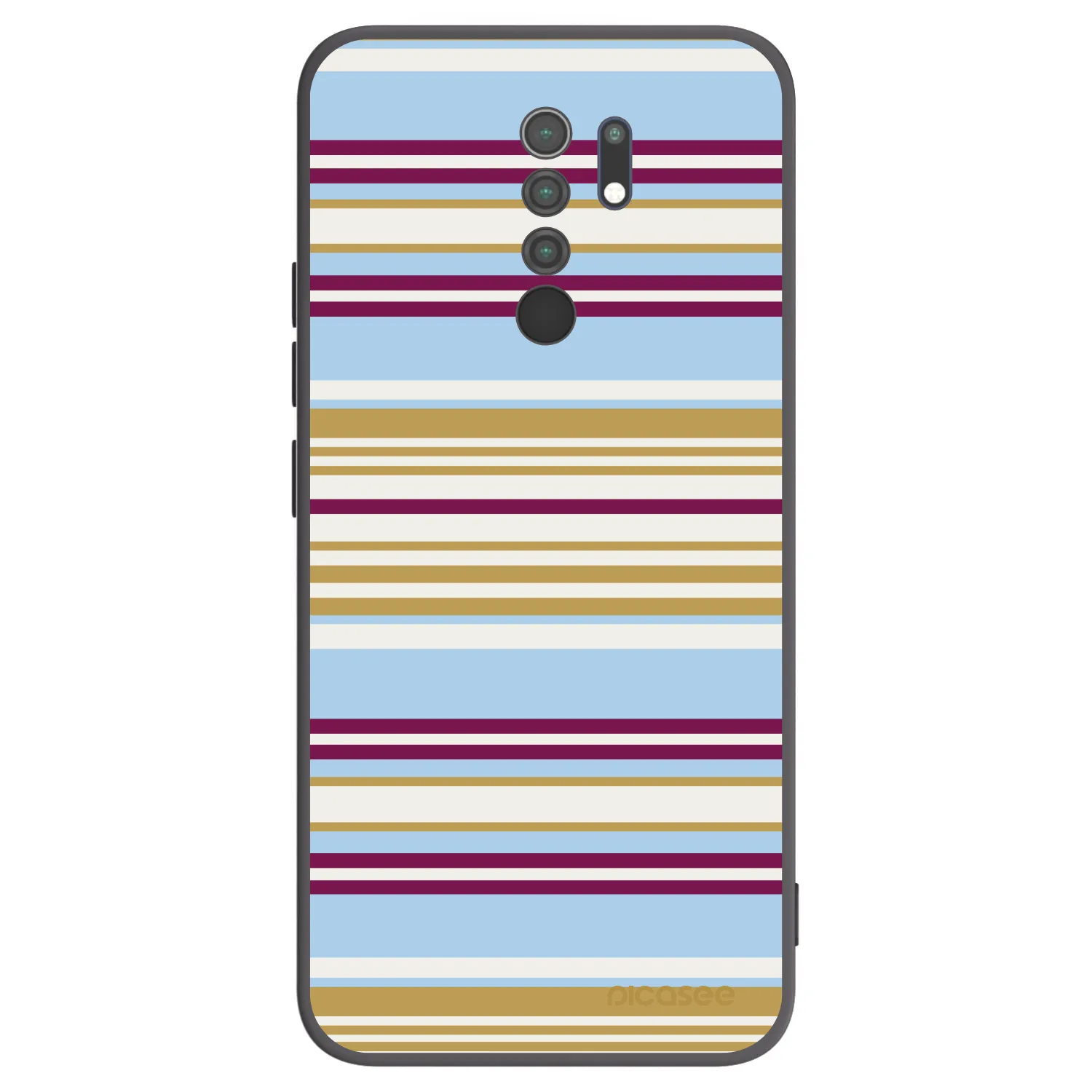 Picasee silikonowe czarne etui na Xiaomi Redmi 9 - Souvenir