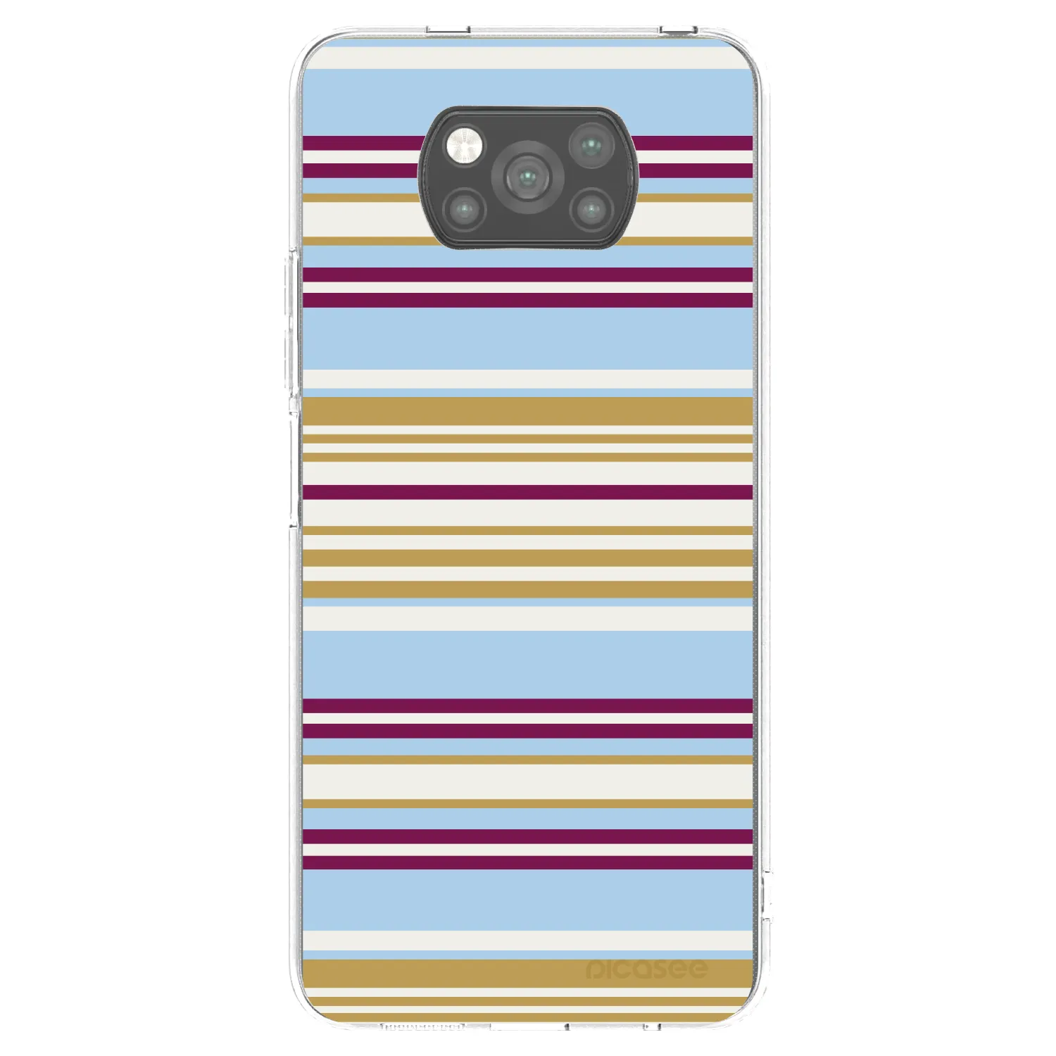 Picasee silikonowe czarne etui na Xiaomi Poco X3 - Souvenir